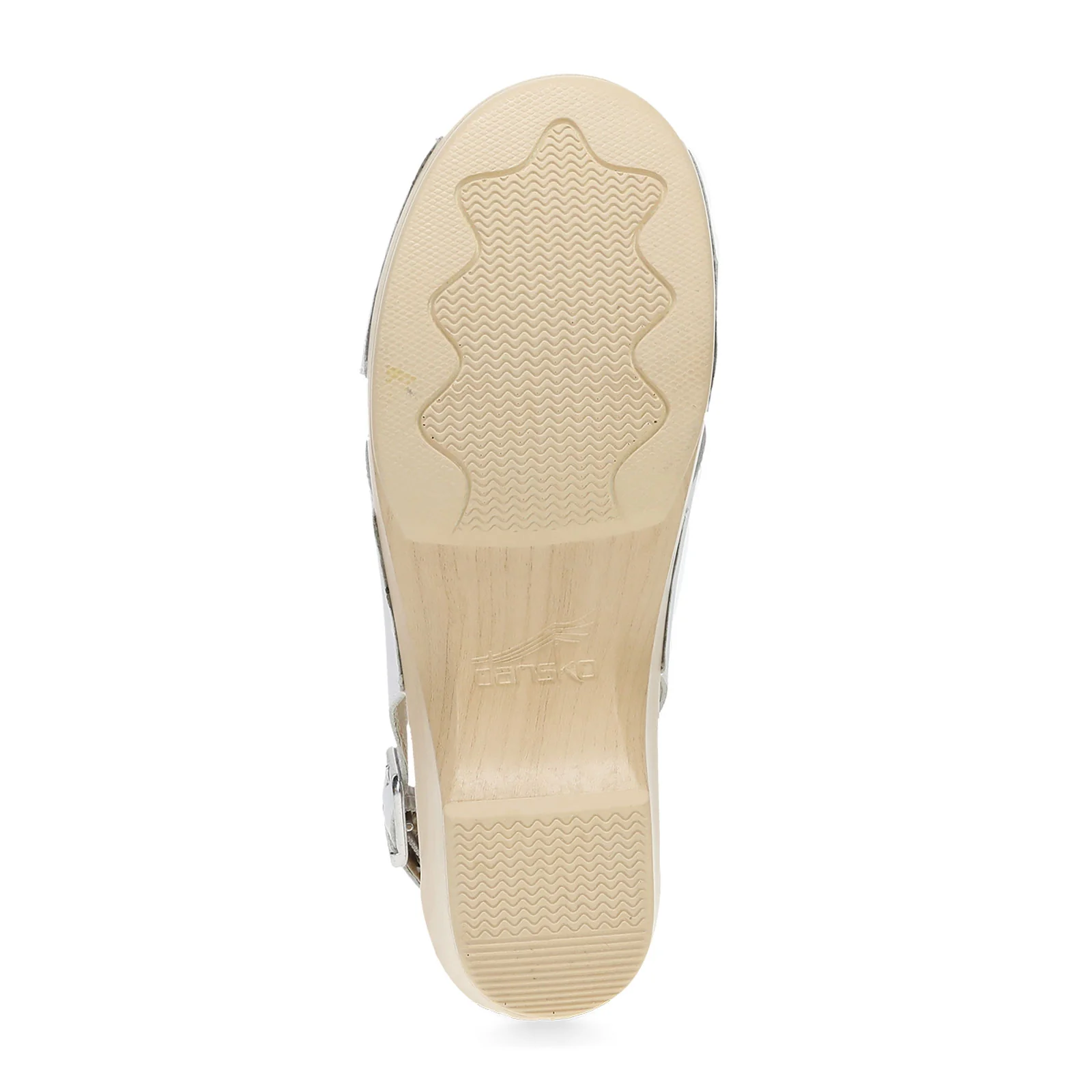 Dansko Sloane Wedge Sandal (Women) - White Full Grain - Image 3