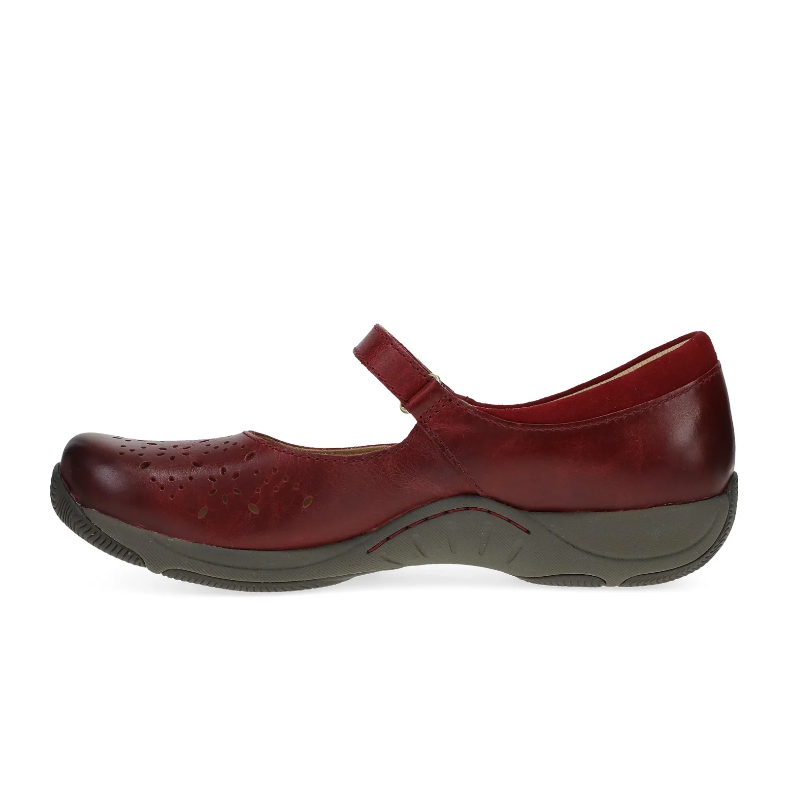 Dansko Stacy Mary Jane (Women) - Red Waxy Burnished - Image 2