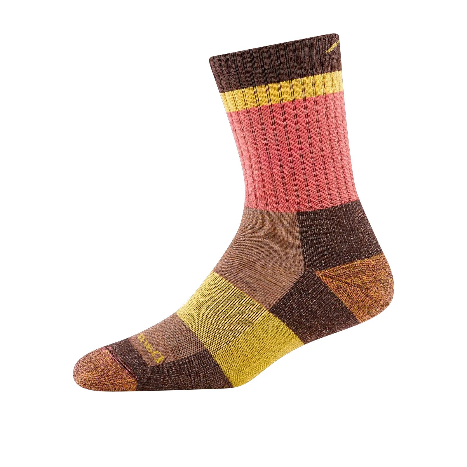 Darn Tough Heady Betty Lightweight Cushion Crew Sock (Women) - Earth - Image 2
