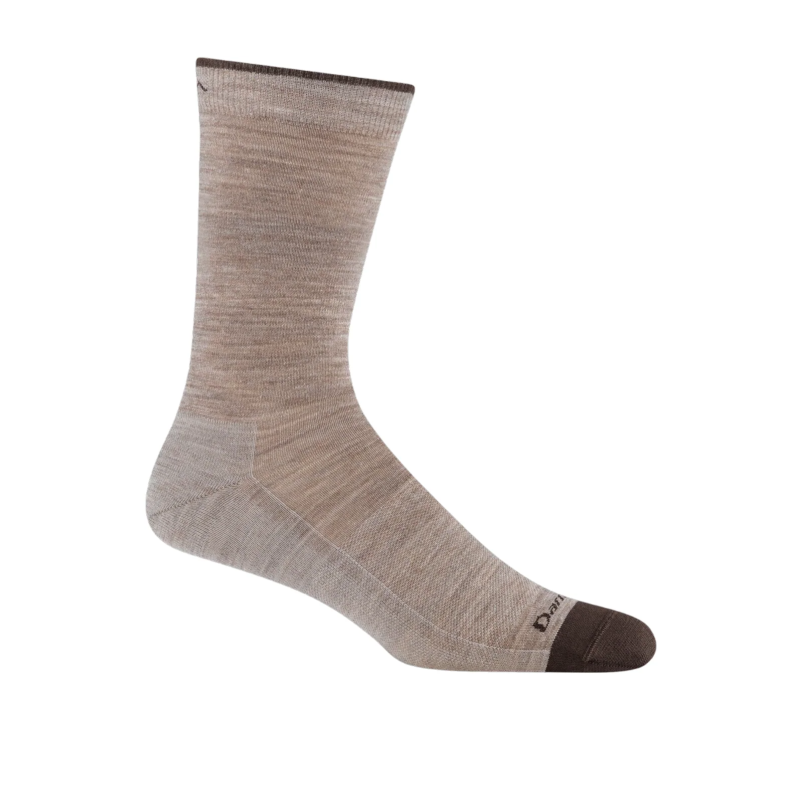 Darn Tough Lightweight Solid Crew Sock (Men) - Rye