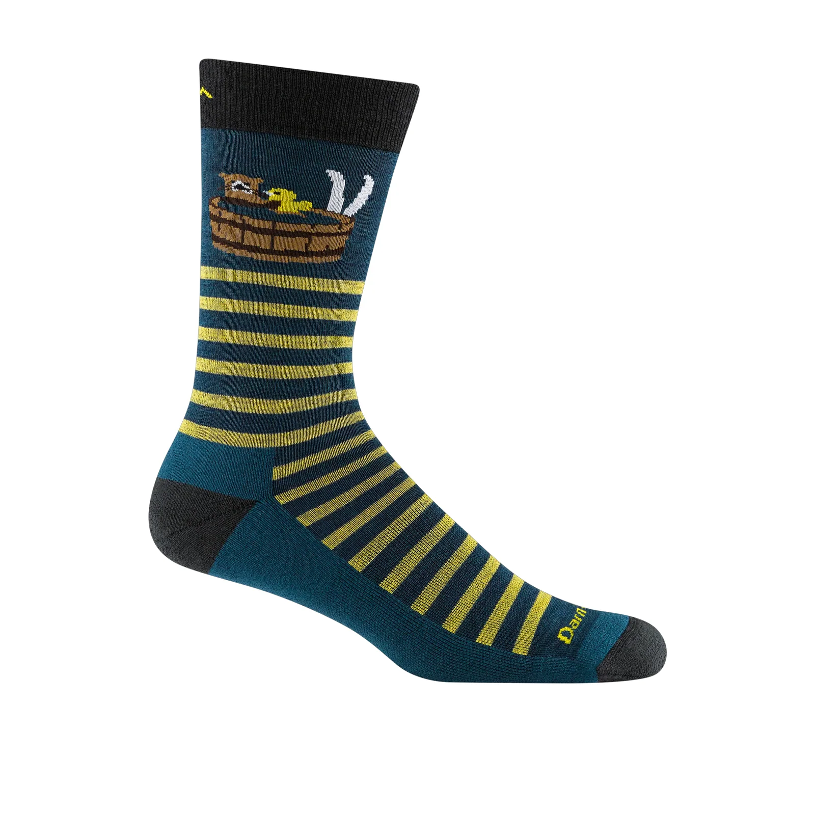 Darn Tough Wild Life Lightweight Crew Sock with Cushion (Men) - Dark Teal