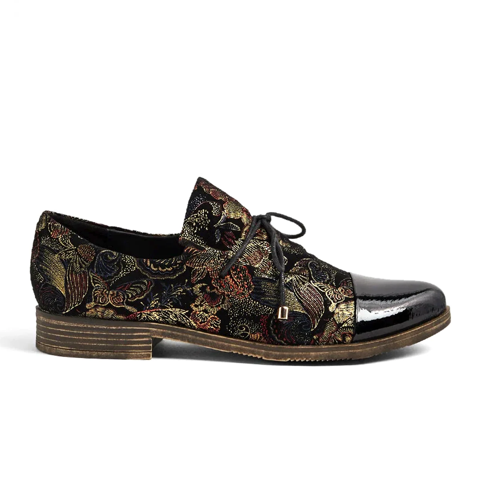 Django & Juliette Kotty Slip On (Women) - Black/Regal Print