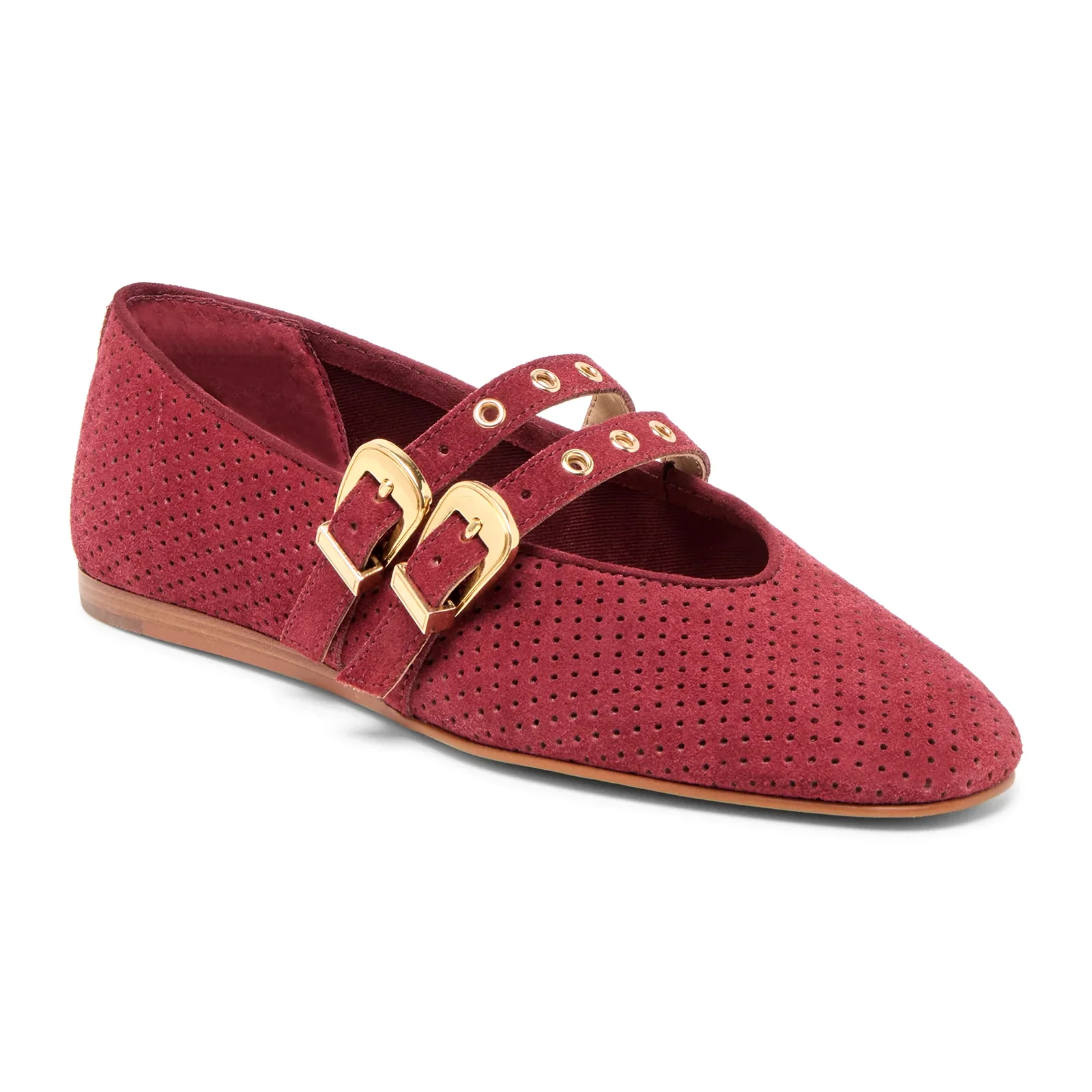 Dolce Vita Baylee Grommet Flat (Women) - Oxblood - Image 2