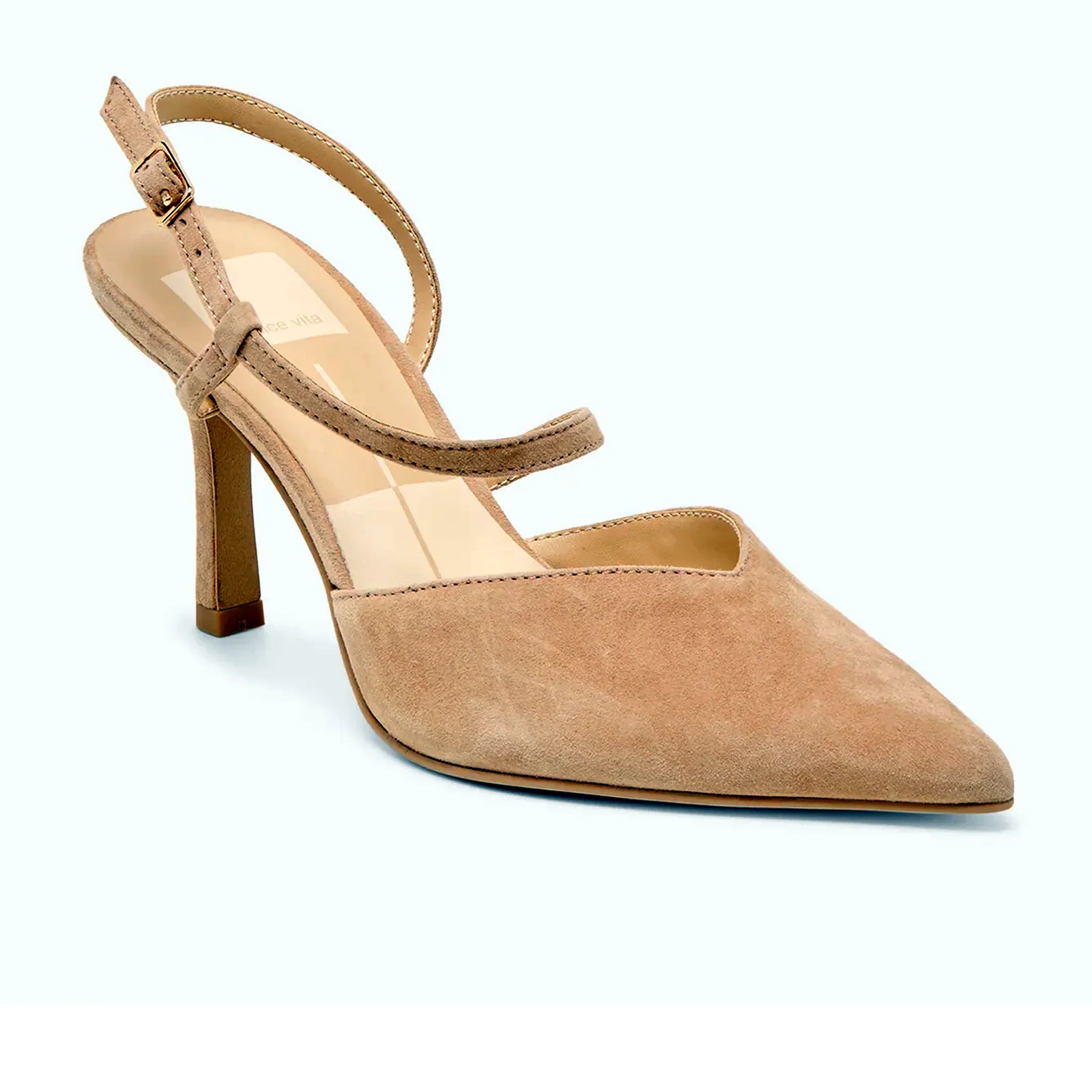 Dolce Vita Kamra Strappy Heel (Women) - Camel Suede - Image 2