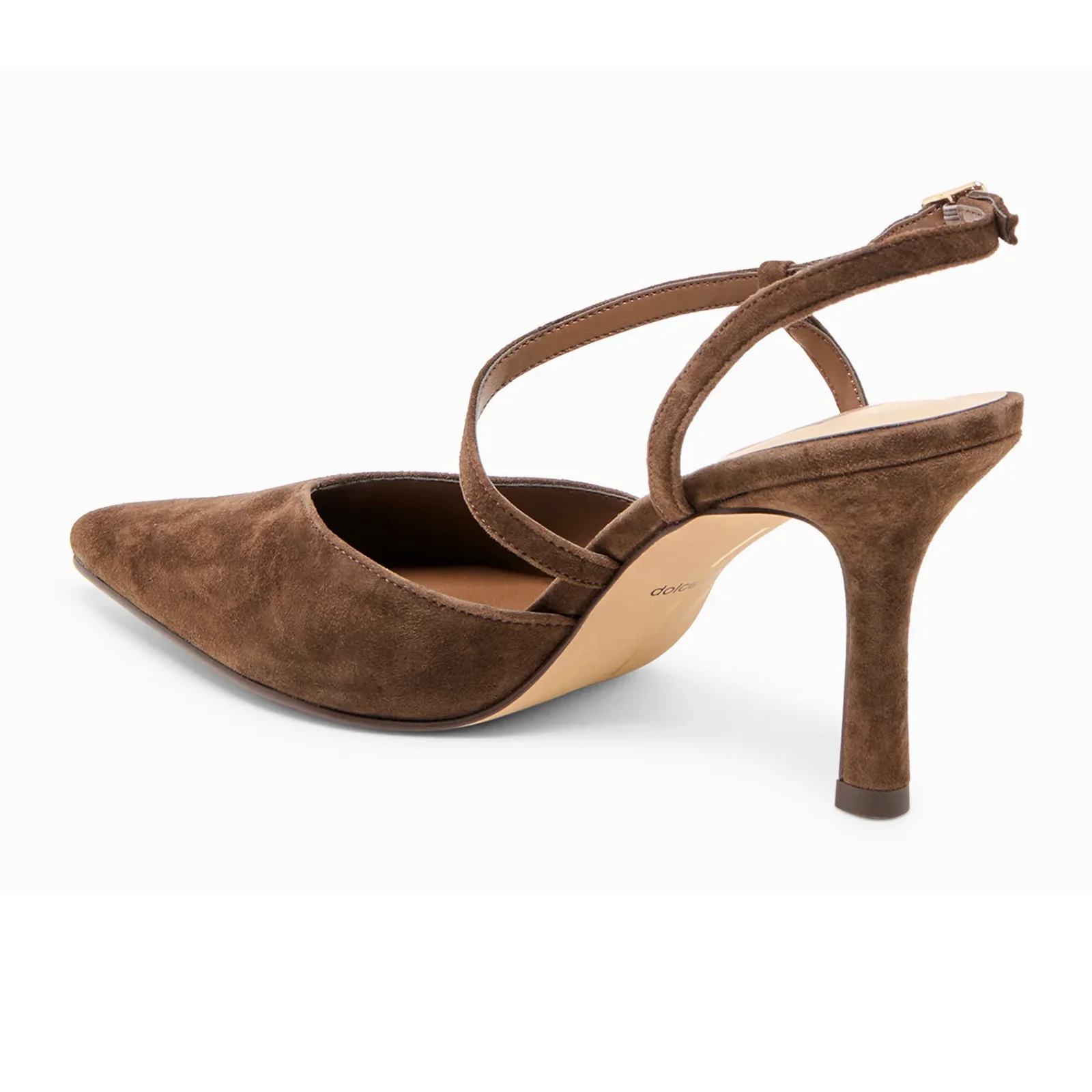 Dolce Vita Kamra Strappy Heel (Women) - Dark Brown Suede - Image 5