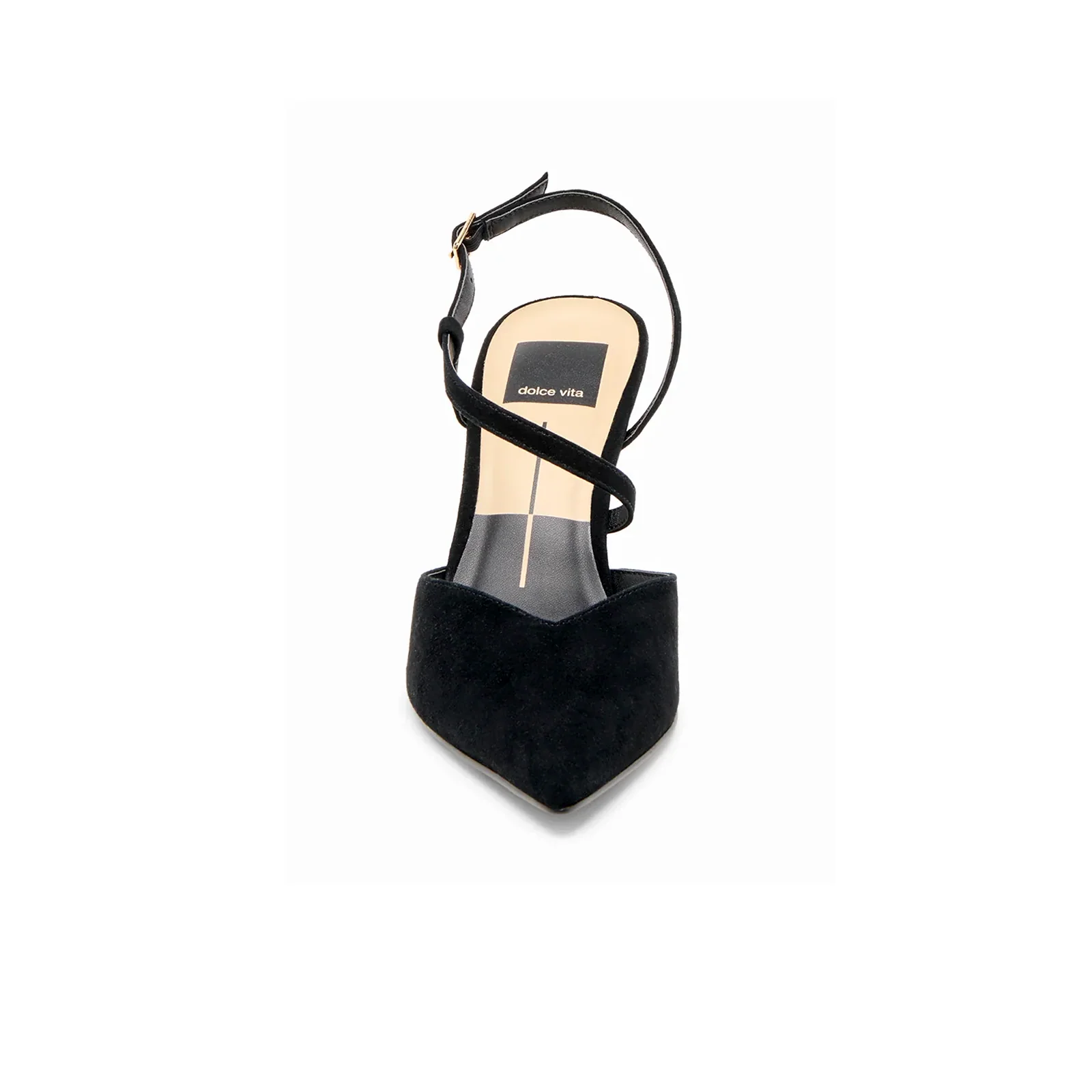 Dolce Vita Kamra Strappy Heel (Women) - Onyx Suede - Image 6