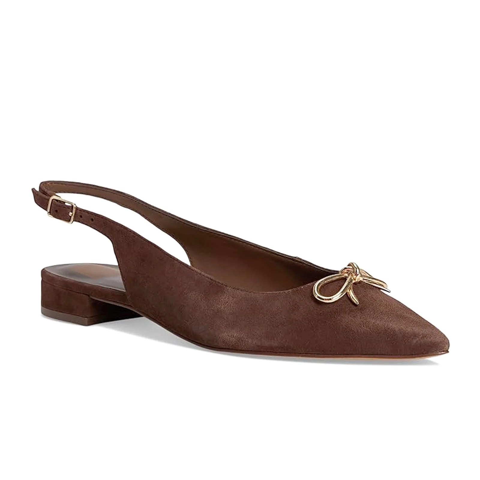 Dolce Vita Obella Slingback Flat (Women) - Dark Brown - Image 2