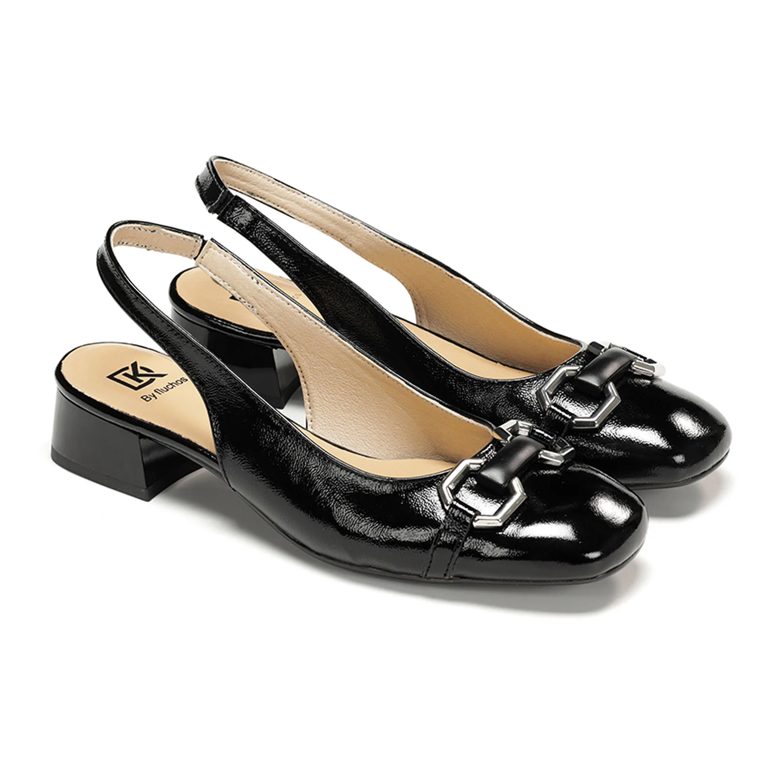 Dorking Gia D9307 Slingback Heel (Women) - Negro - Image 2