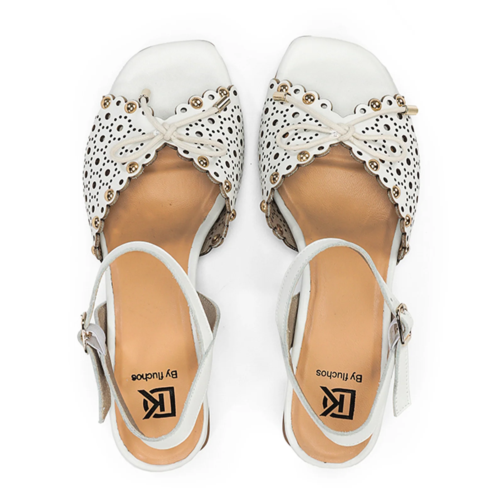 Dorking Larus D9457 Heeled Sandal (Women) - Tibet Blanco - Image 7
