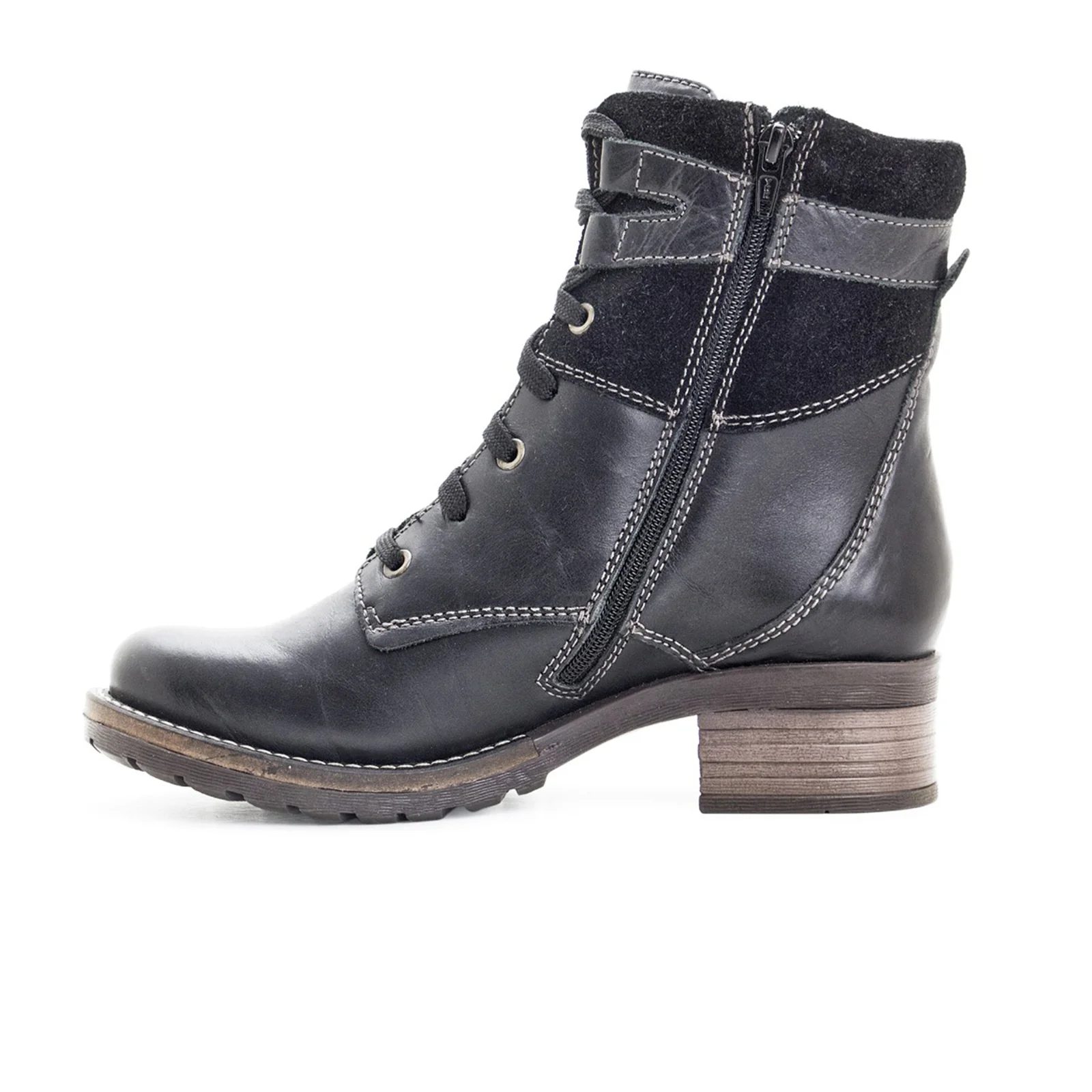 Dromedaris Kara Suede Mid Boot (Women) - Black - Image 2
