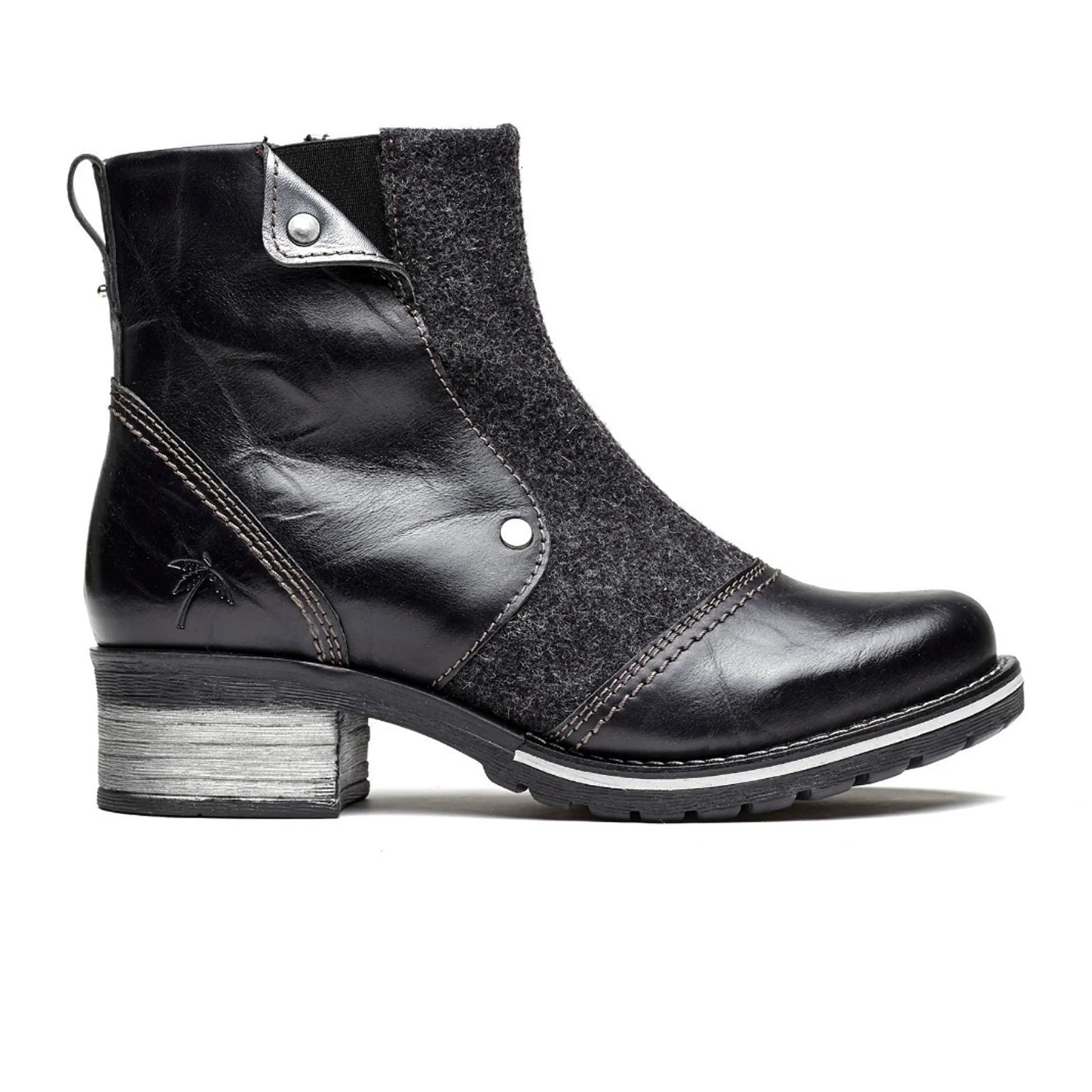 Dromedaris Kassia Burel Ankle Boot (Women) - Black