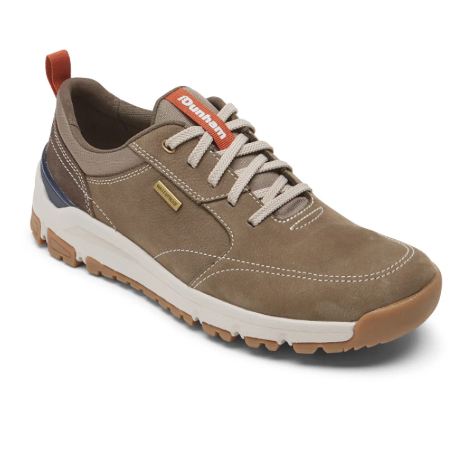 Dunham Glastonbury Ubal II Trail Shoe (Men) - Breen Nubuck/Suede - Image 3