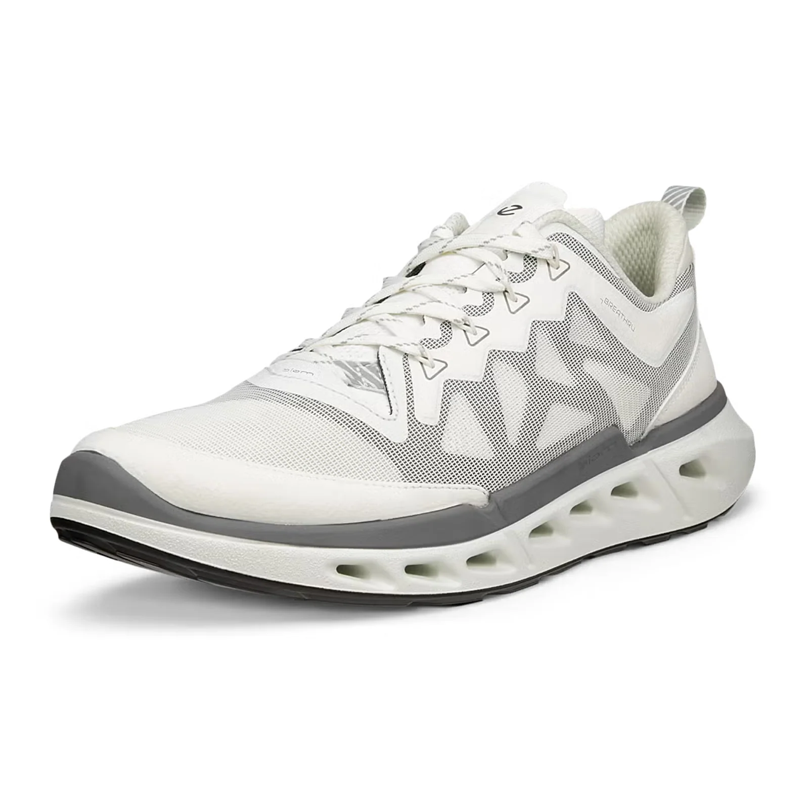 ECCO Biom 720 M Low BREATHRU Sneaker (Men) - White/White/Black/White - Image 2