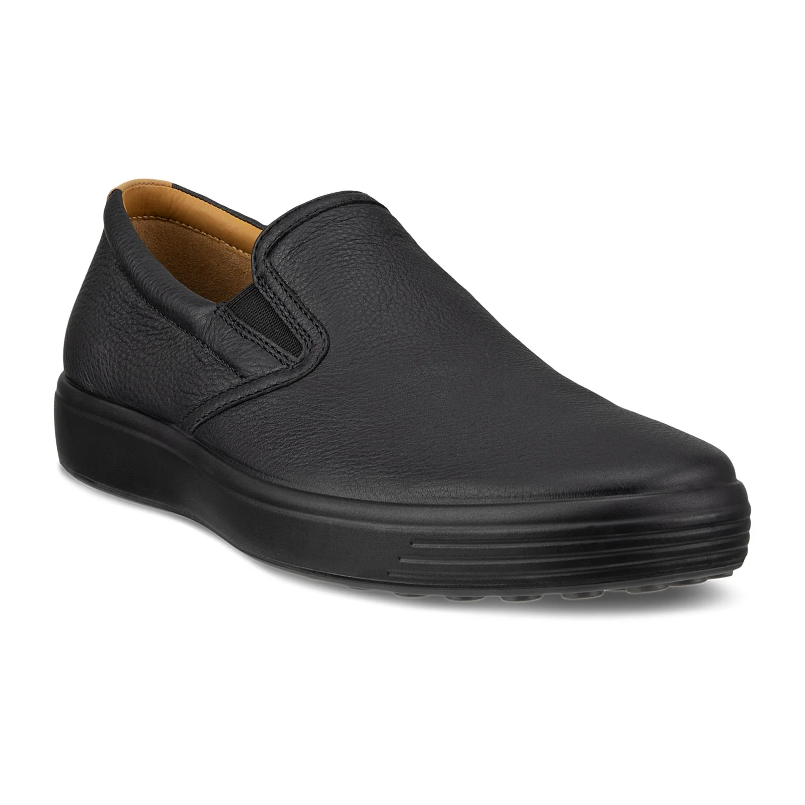 ECCO Soft 7 Slip On 2.0 (Men) - Black/Lion - Image 4