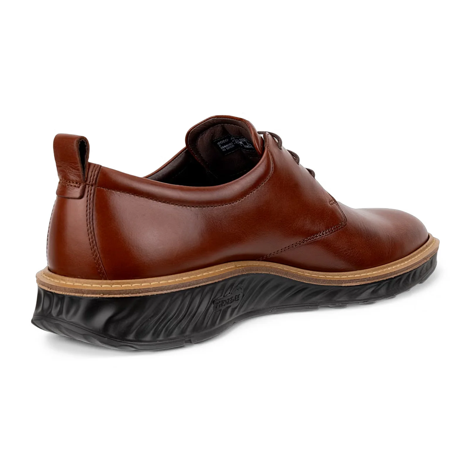 ECCO St 1 Hybrid Plain Toe Oxford (Men) - Cognac - Image 3