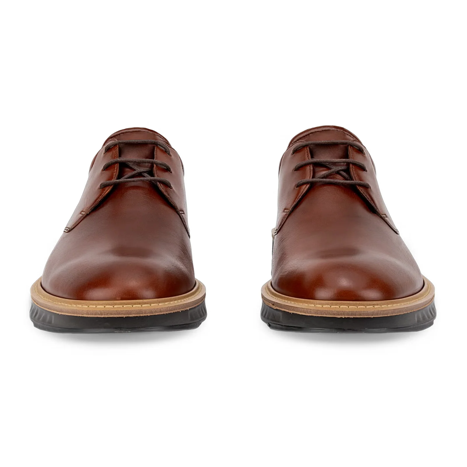 ECCO St 1 Hybrid Plain Toe Oxford (Men) - Cognac - Image 4