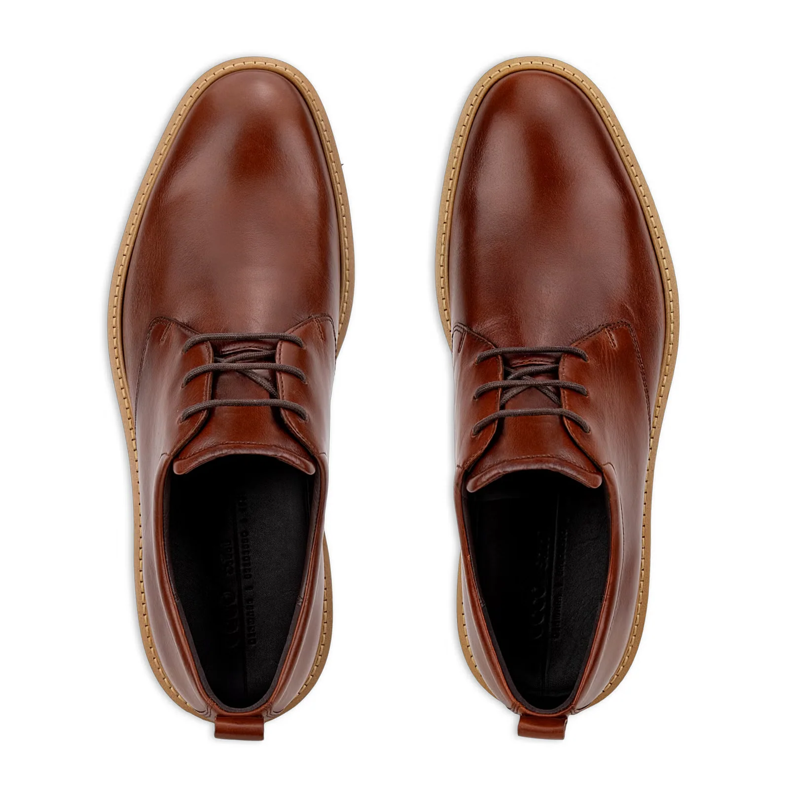 ECCO St 1 Hybrid Plain Toe Oxford (Men) - Cognac - Image 5