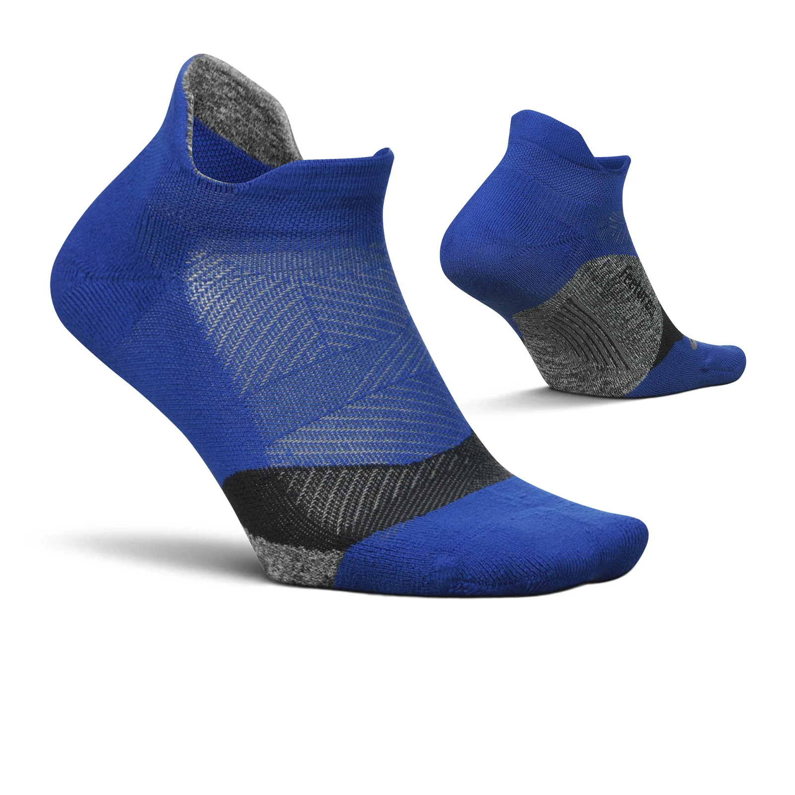Feetures Elite Light Cushion No Show Tab Sock (Unisex) - Boost Blue - Image 2