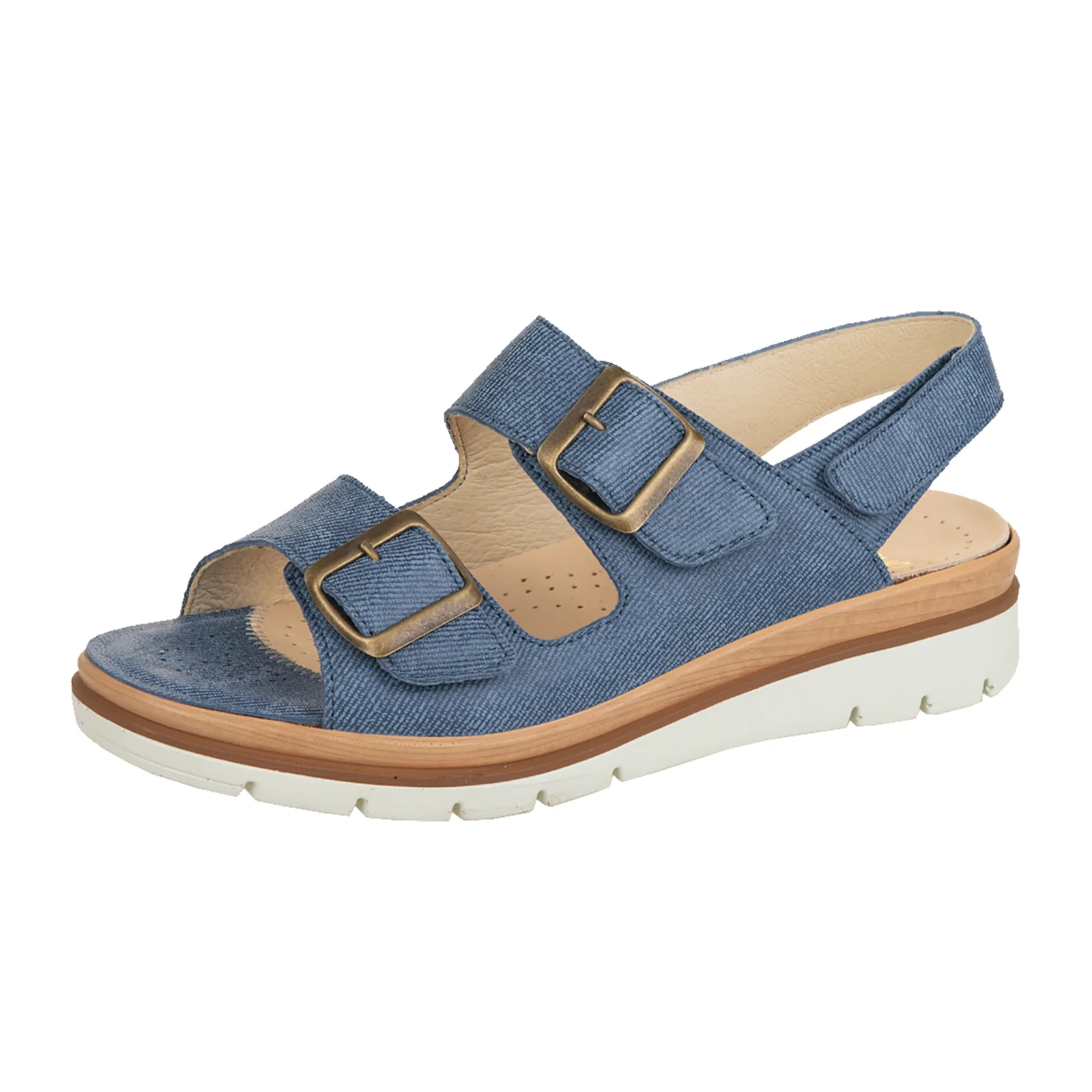 Fidelio Serafina Backstrap Sandal (Women) - Blue Jeans - Image 2