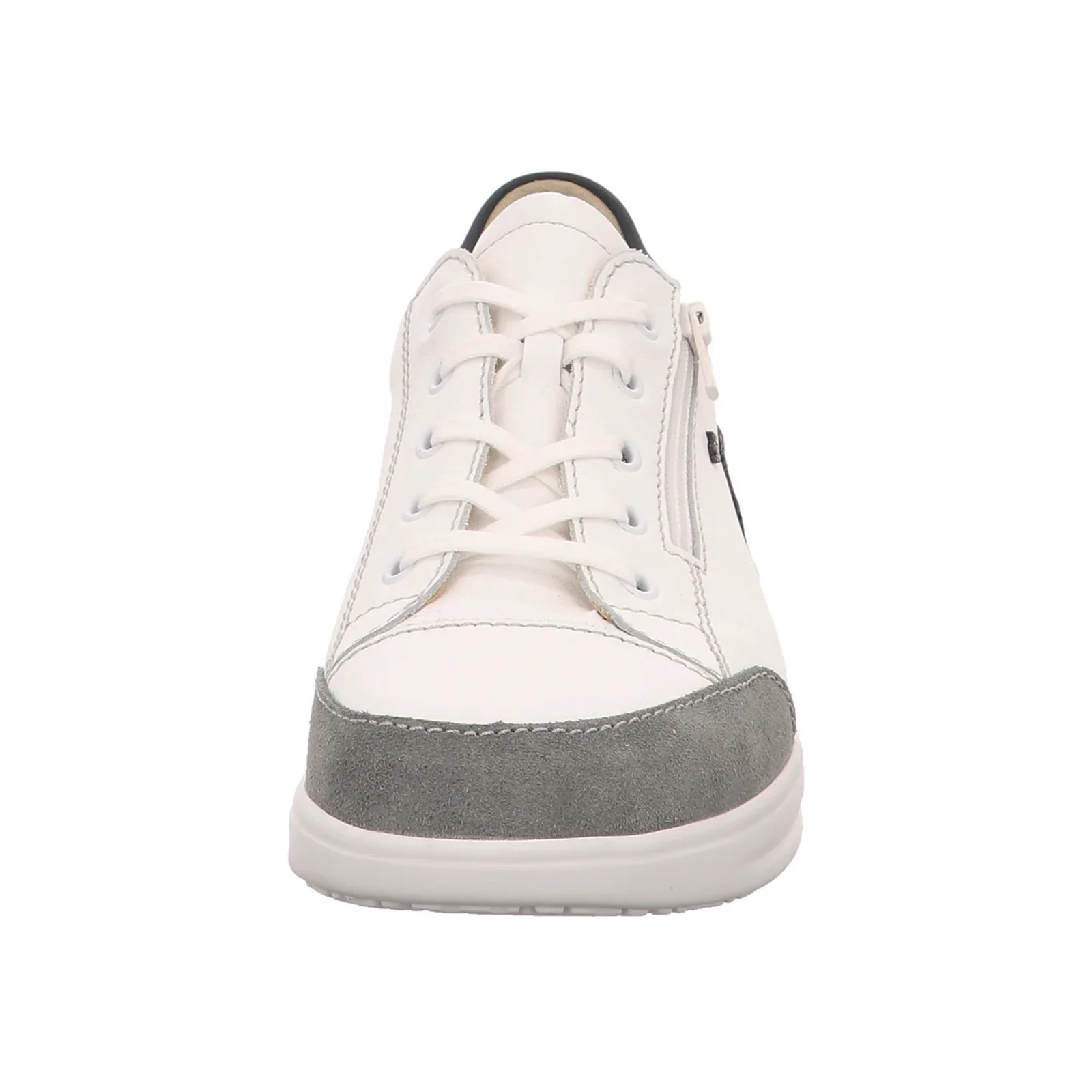 Finn Comfort Hachiouji Sneaker (Women) - Grey/White/Blue Vo - Image 4