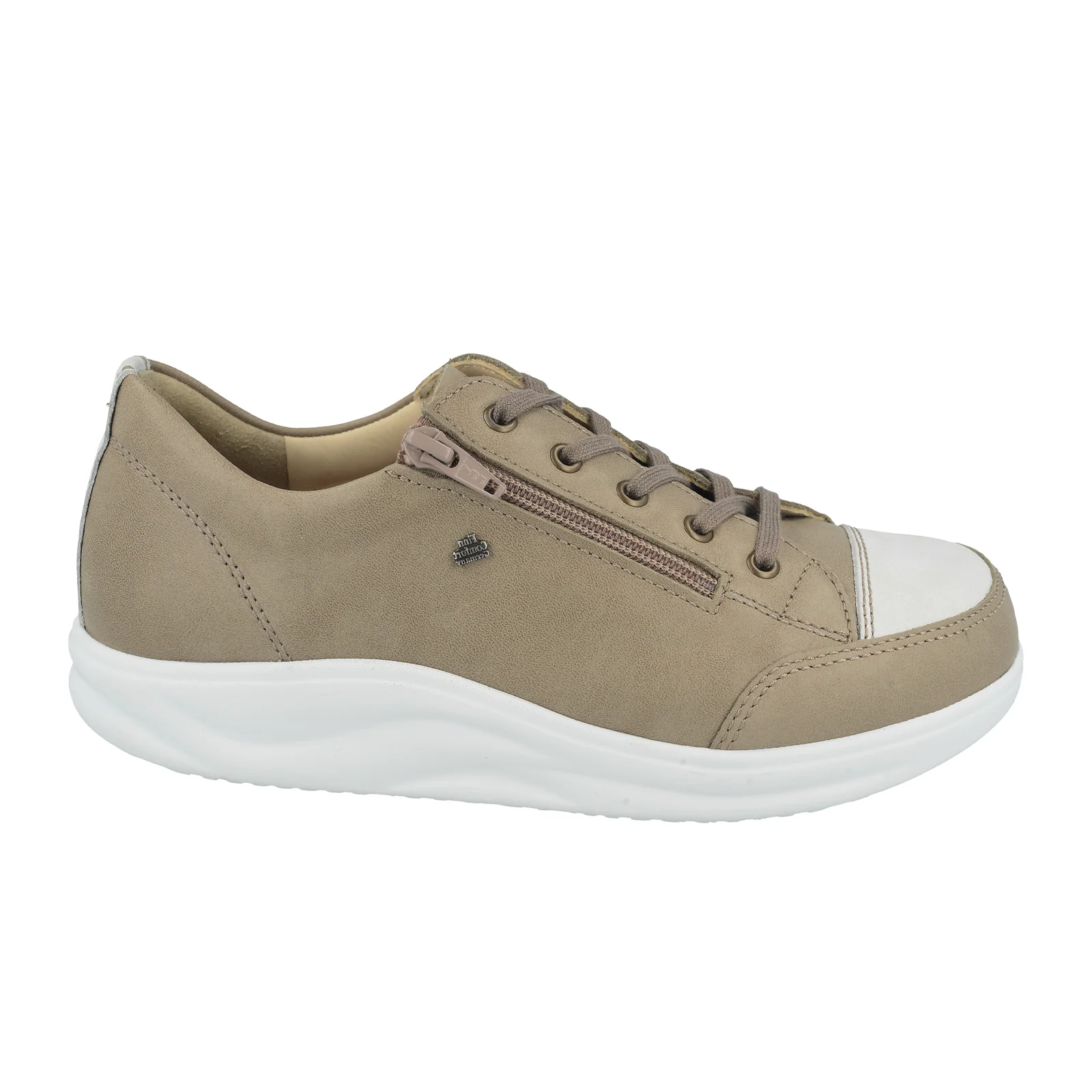 Finn Comfort Hakata Sneaker (Women) - Camel Ozark/Nubuck - Image 2