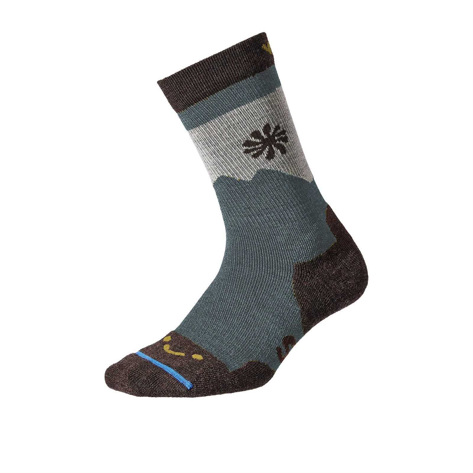 FITS Teton Too Light Cushion Hike Crew Sock (Unisex) - Dark Forest - Image 2