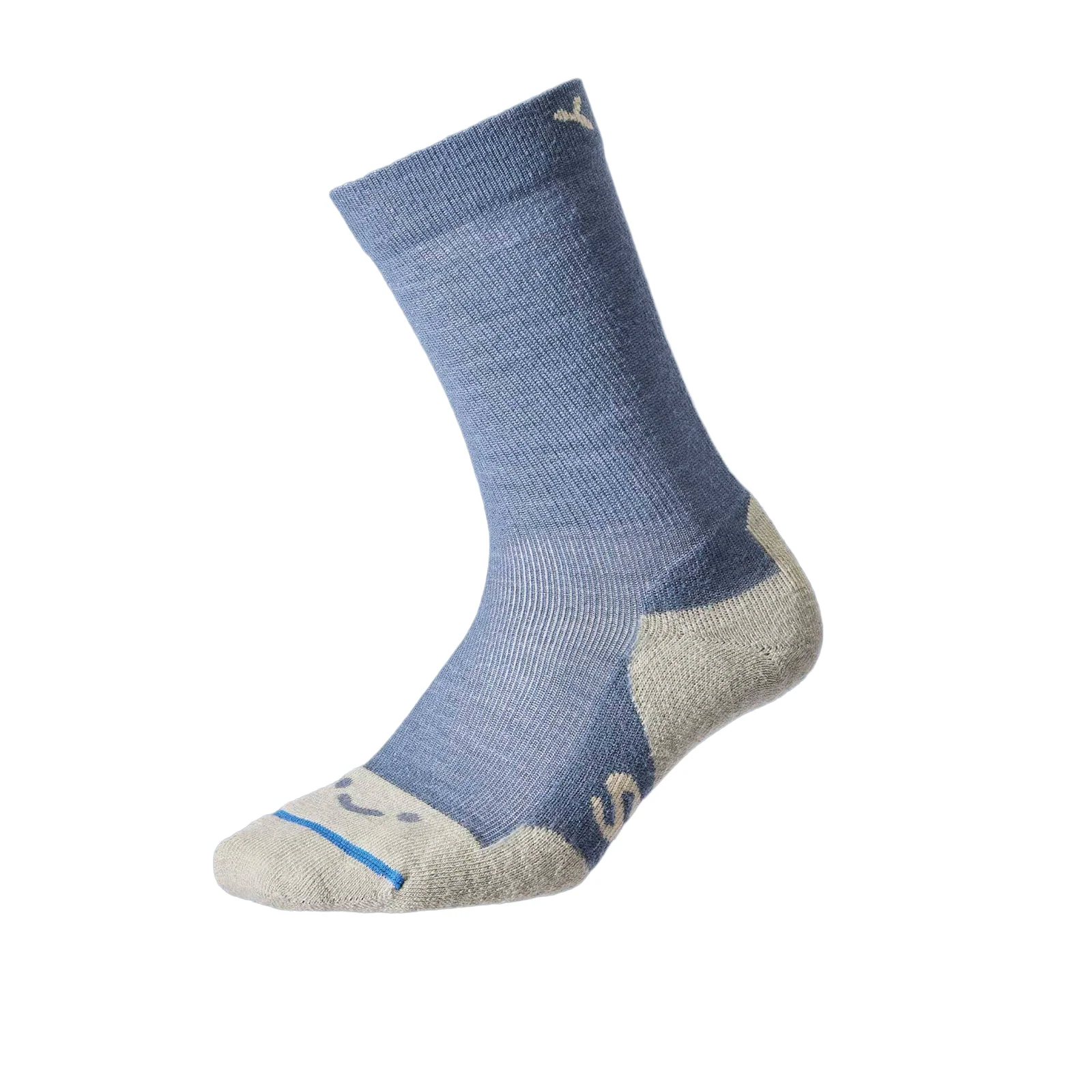 FITS F1107 Light Cushion Hike Crew Sock (Unisex) - Stormy Weather - Image 2