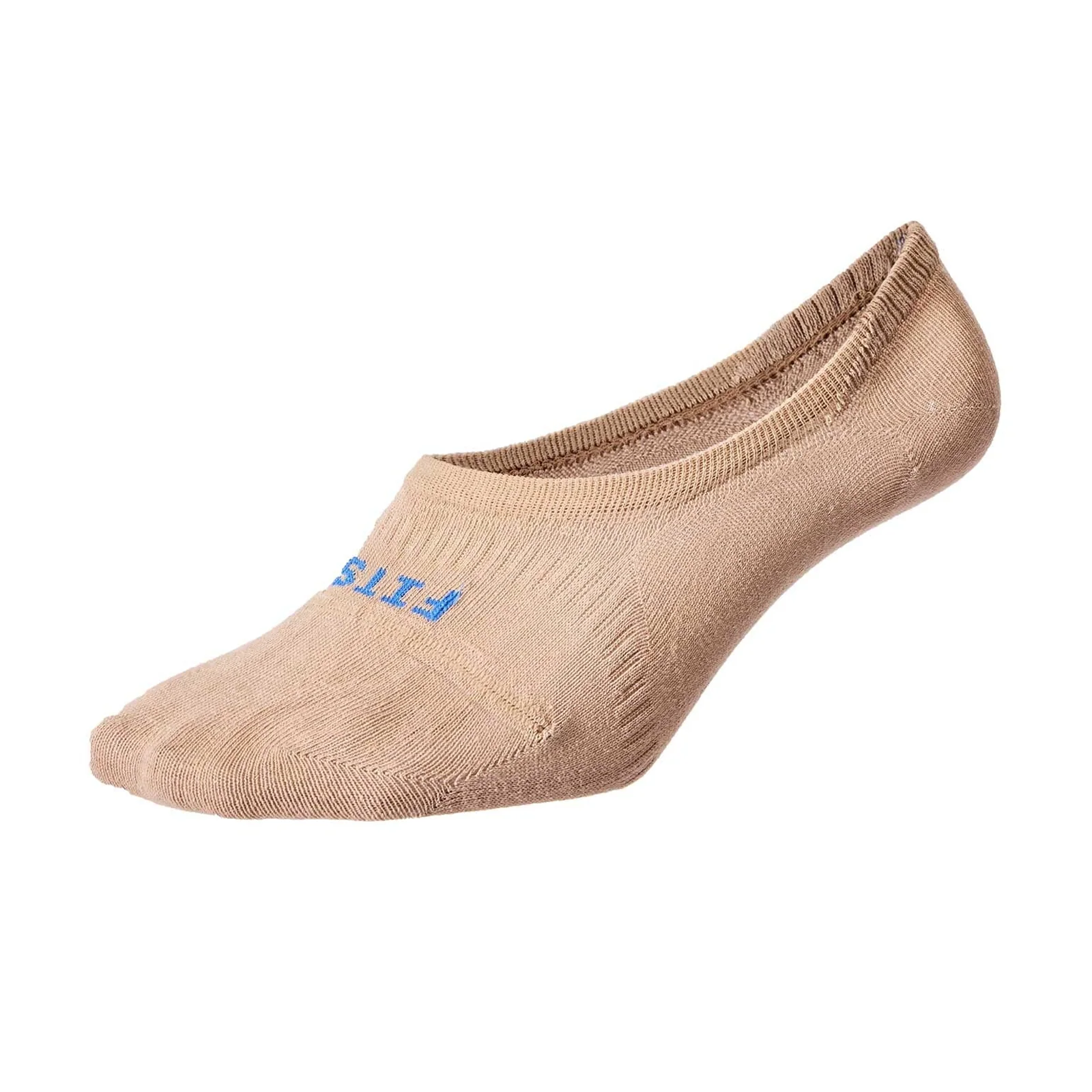 FITS F5075 Ultra Light Invisible No Show Sock (Unisex) - Beige - Image 2