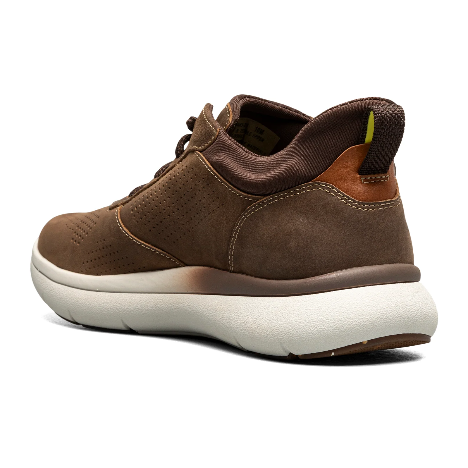 Florsheim Fleet Perf Toe Elastic Lace Sneaker (Men) - Brown - Image 4