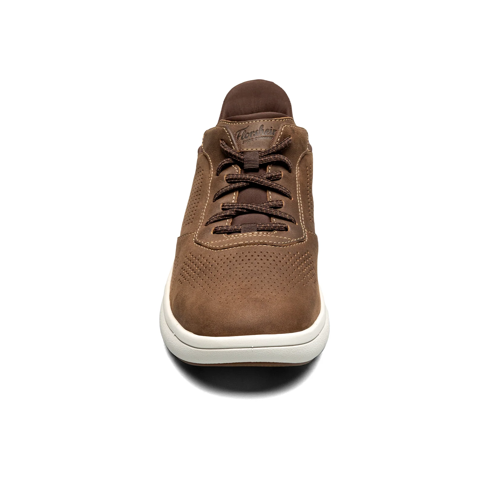 Florsheim Fleet Perf Toe Elastic Lace Sneaker (Men) - Brown - Image 5