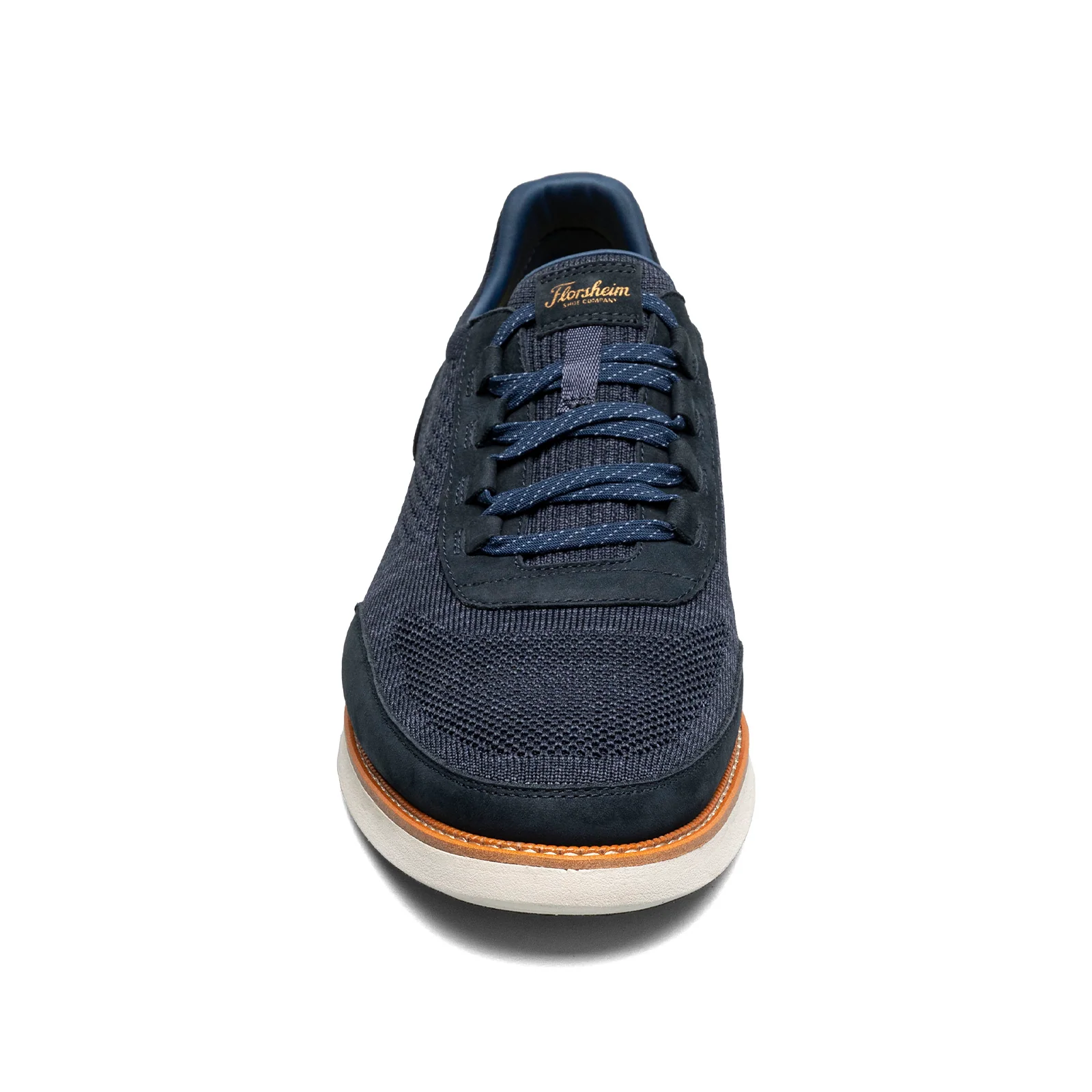 Florsheim Launch Knit Elastic Lace Slip On (Men) - Navy - Image 5