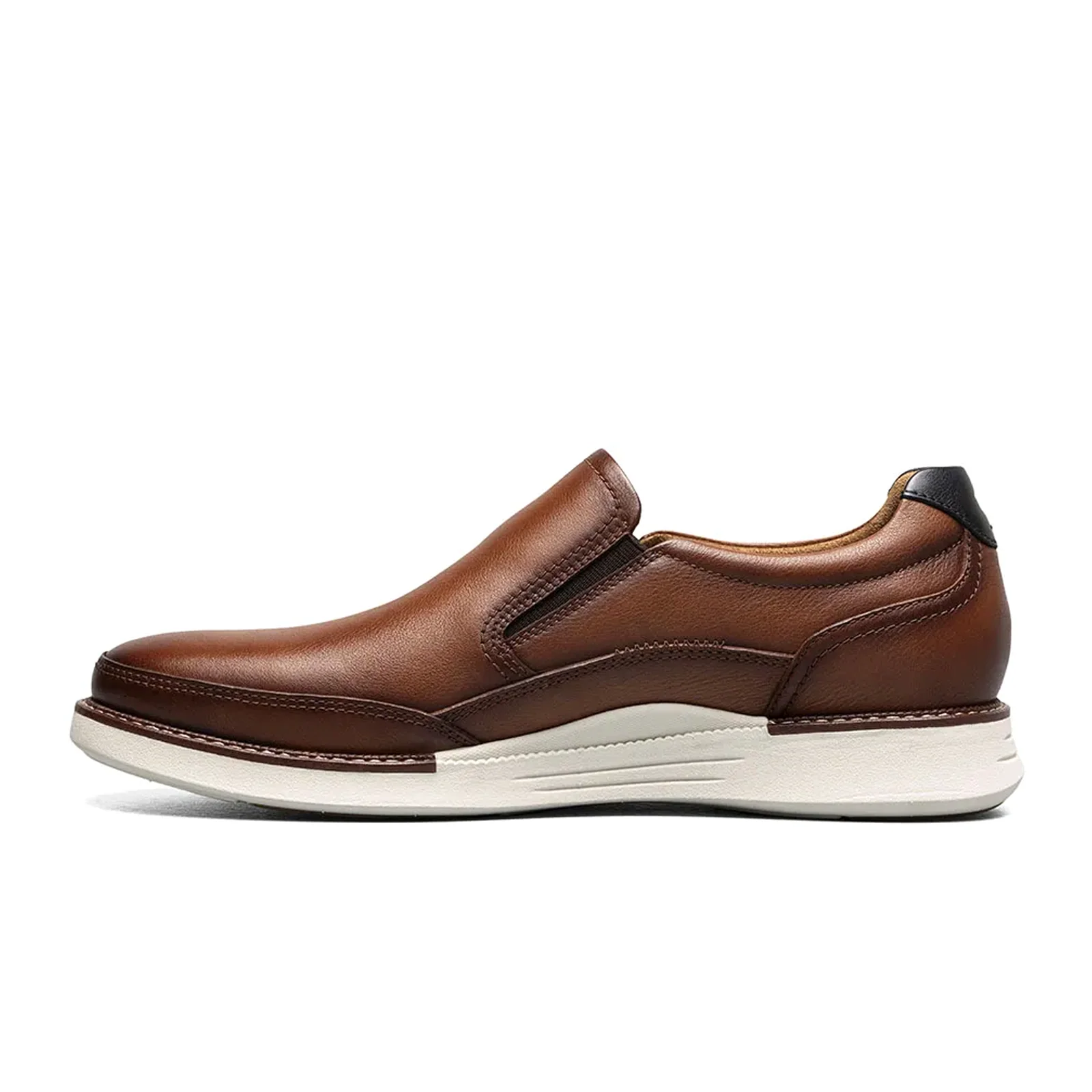 Florsheim Launch Moc Toe Slip On (Men) - Cognac Multi - Image 2