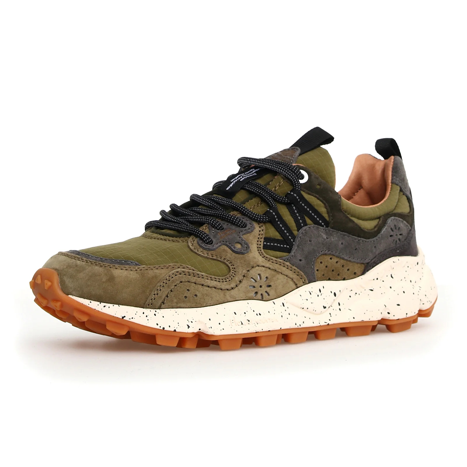 Flower Mountain Yamano 3 Sneaker (Men) - Military/Grey - Image 3