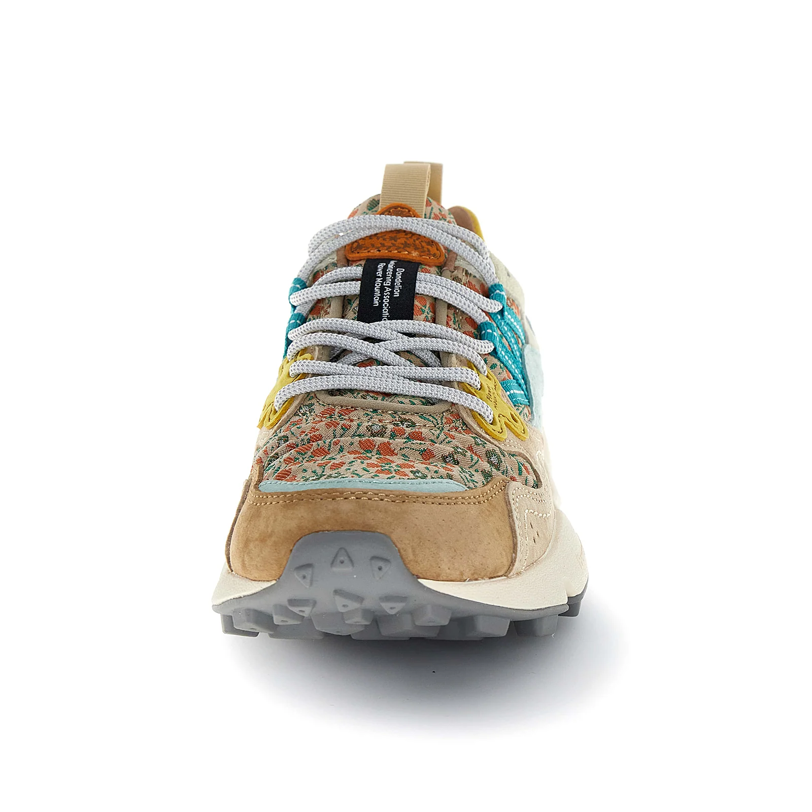 Flower Mountain Yamano 3 Sneaker (Women) - Chestnut/Light Blue/Orange - Image 4