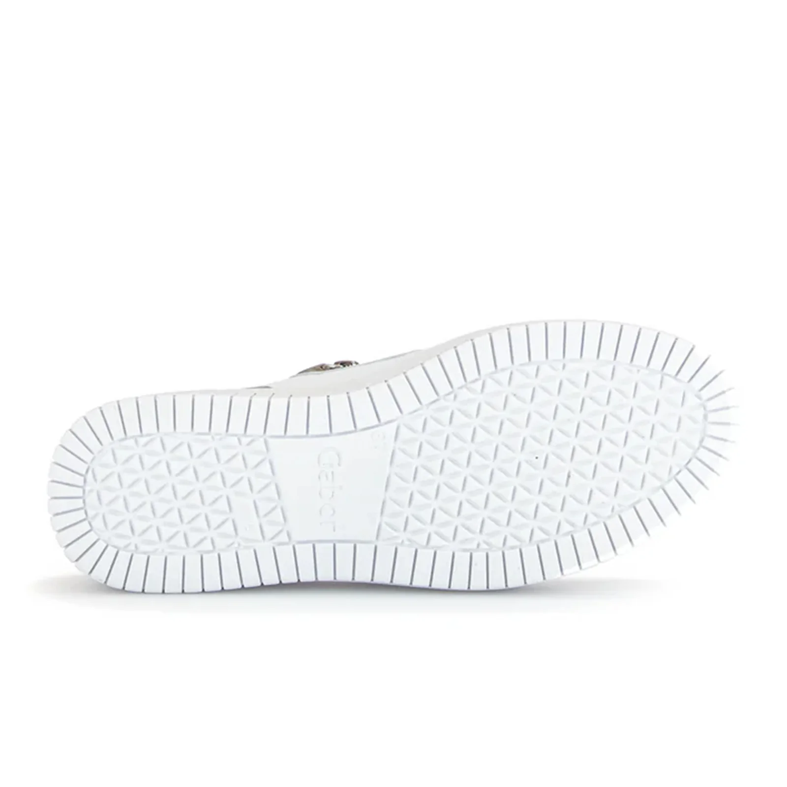 Gabor 233 Double Zip Sneaker (Women) - Marmor Metweiss/Grau - Image 4