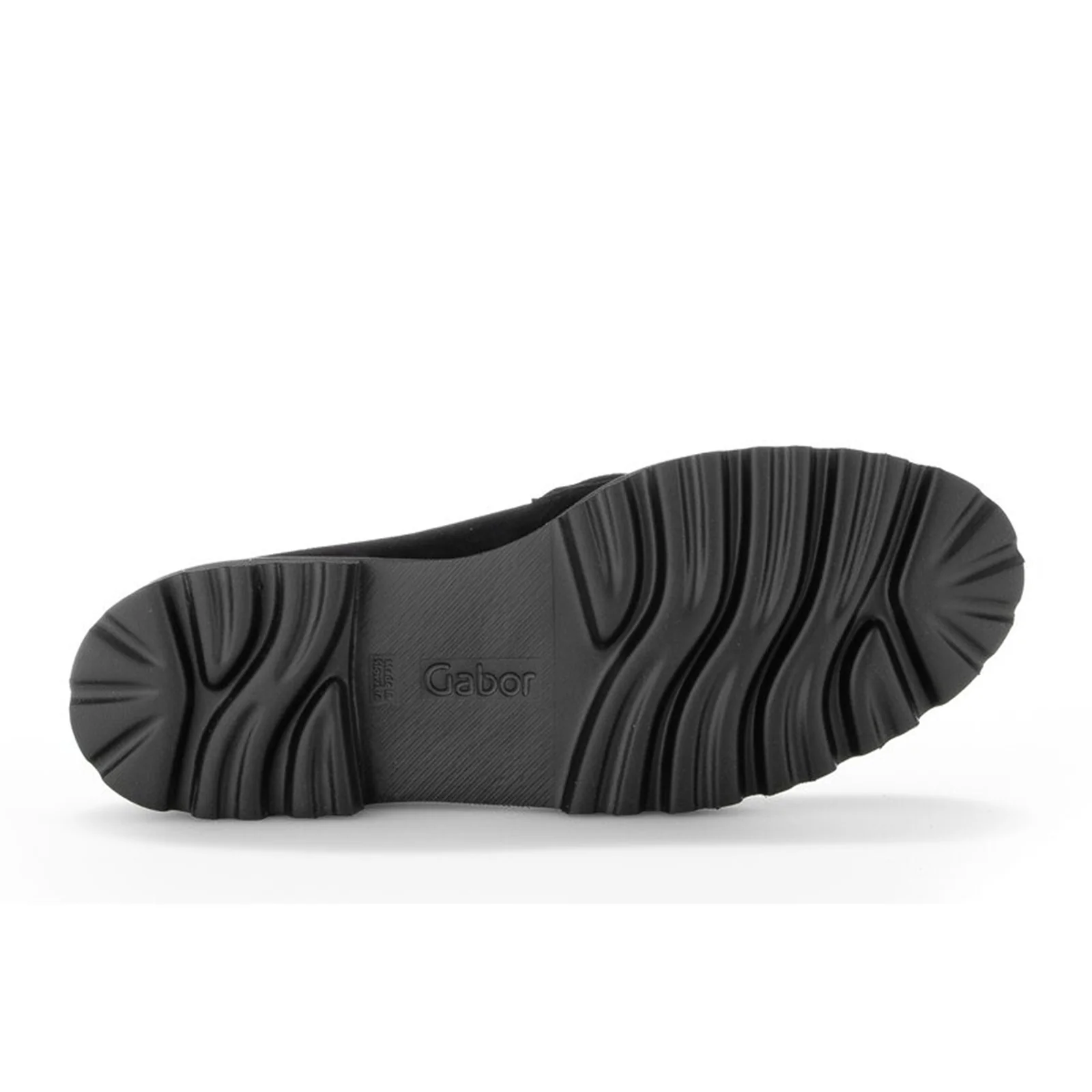 Gabor 240 Chain Loafer (Women) - Black Suede - Image 5