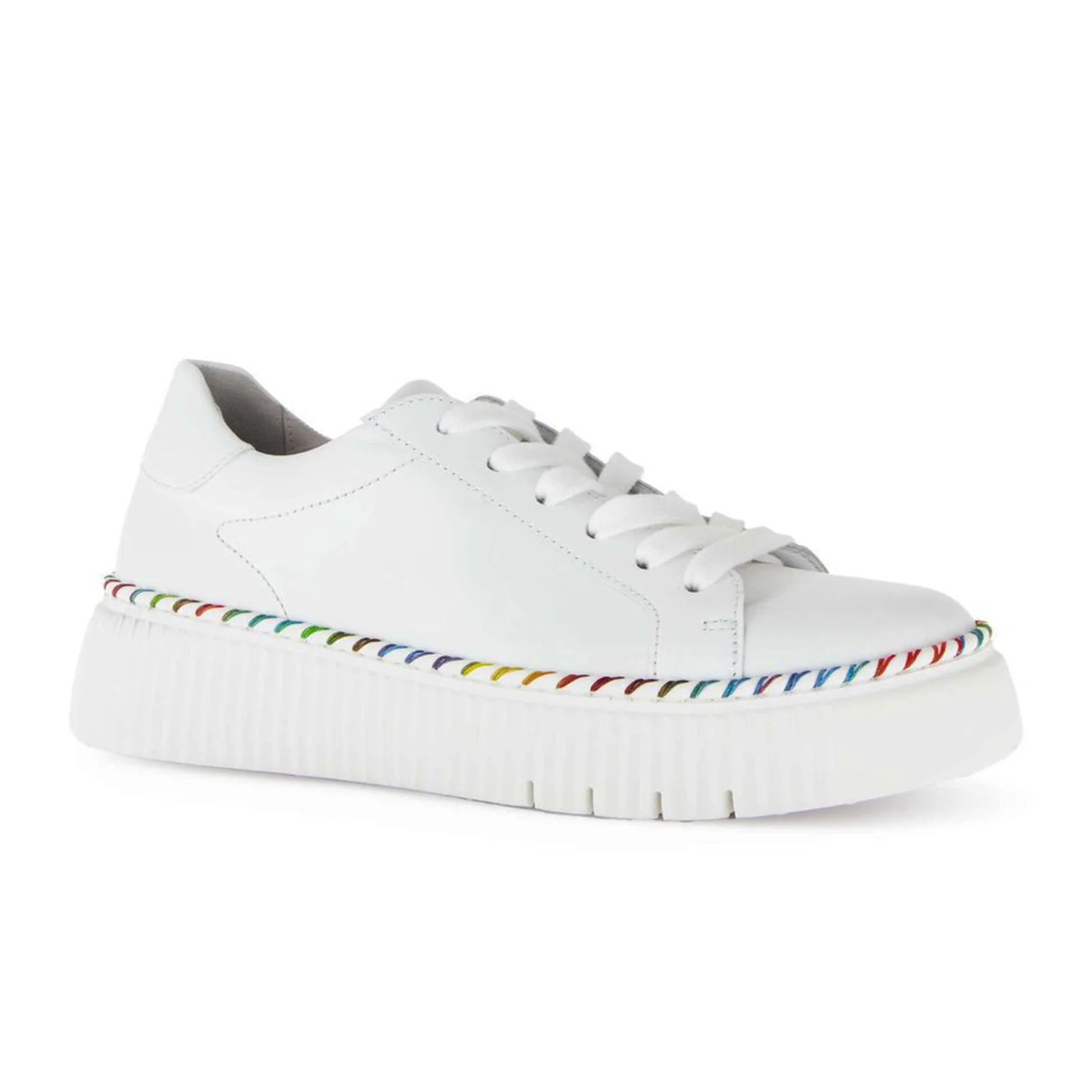 Gabor 240 Platform Sneaker (Women) - Nappa/Weiss - Image 3