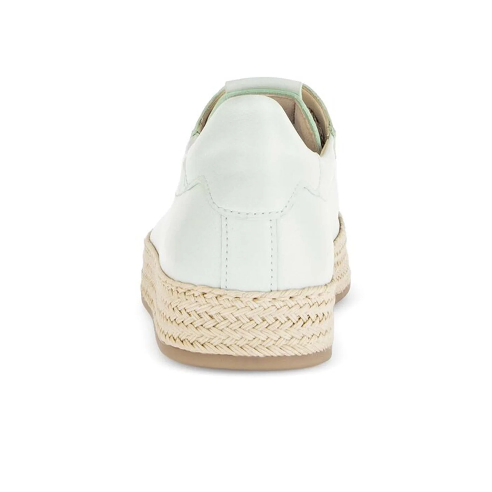 Gabor 270 Braided Jute Sneaker (Women) - Caspian Nappa/Mint/Jute - Image 4