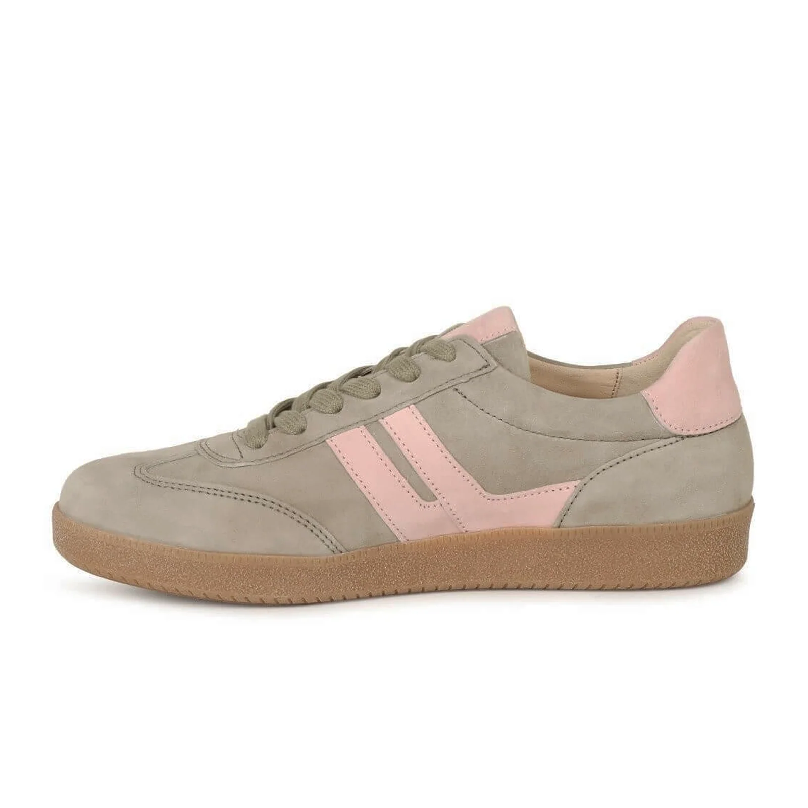 Gabor 300 Court Sneaker (Women) - Samtchevreau/Schilf/Bloom - Image 2