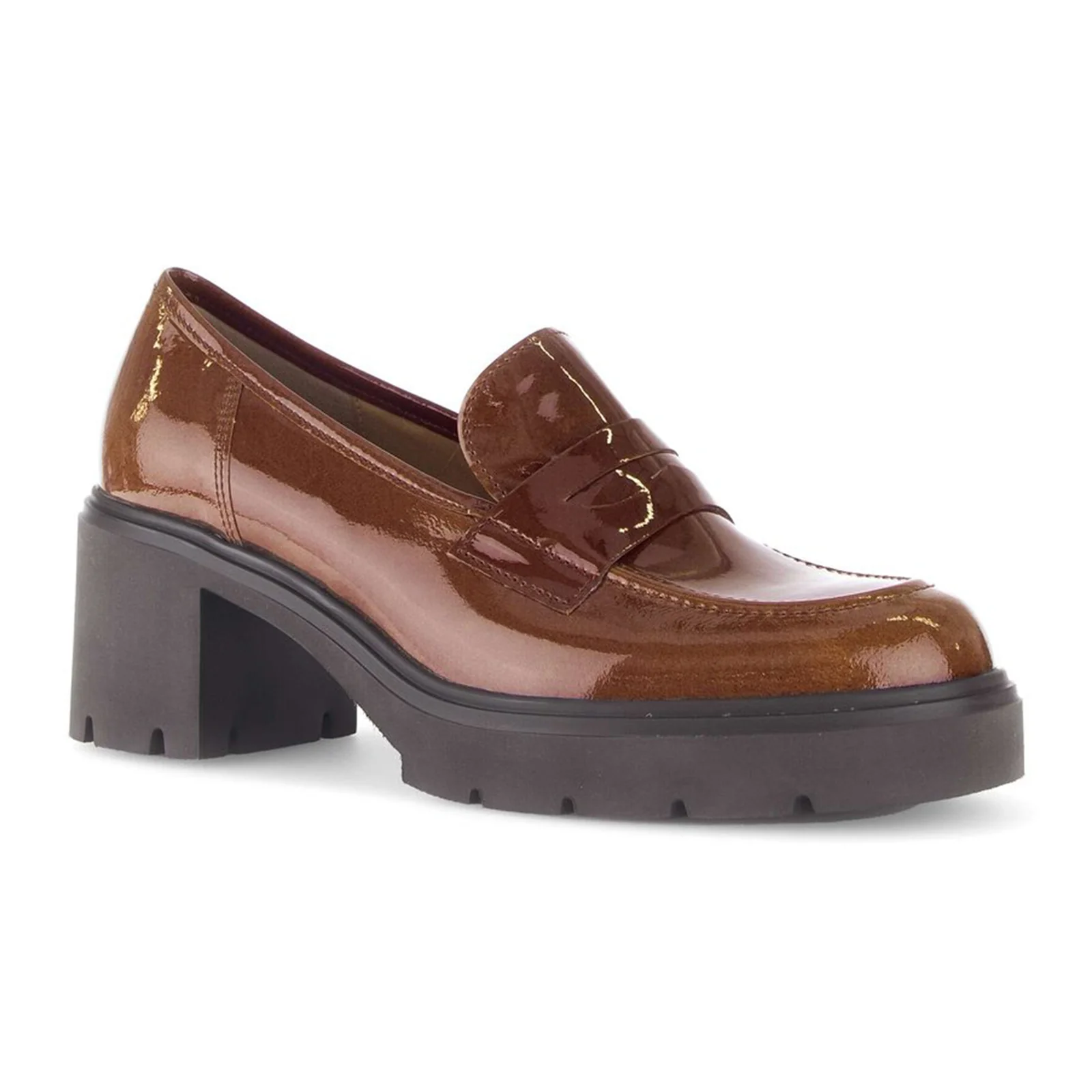 Gabor 310 Heeled Loafer (Women) - Patent Sattel - Image 3