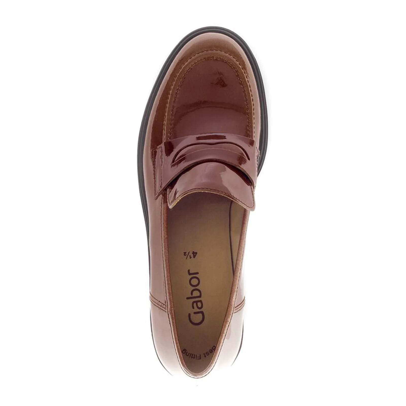 Gabor 310 Heeled Loafer (Women) - Patent Sattel - Image 4