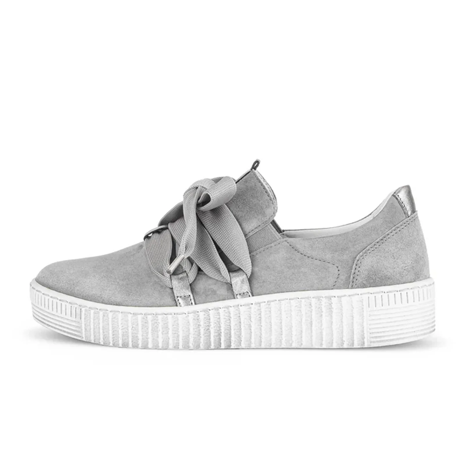 Gabor 333 Bow Sneaker (Women) - Met/Stone - Image 2