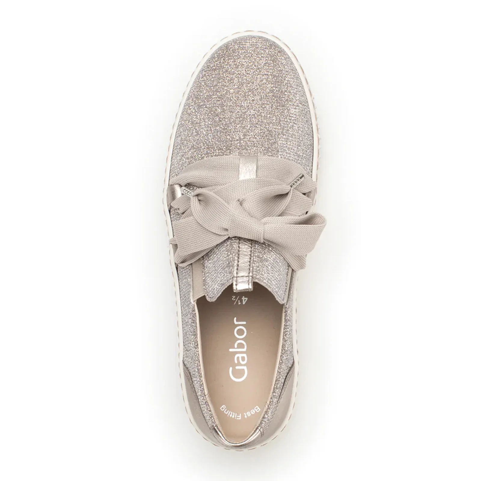 Gabor 333 Bow Sneaker (Women) - Rosato Metallic - Image 3