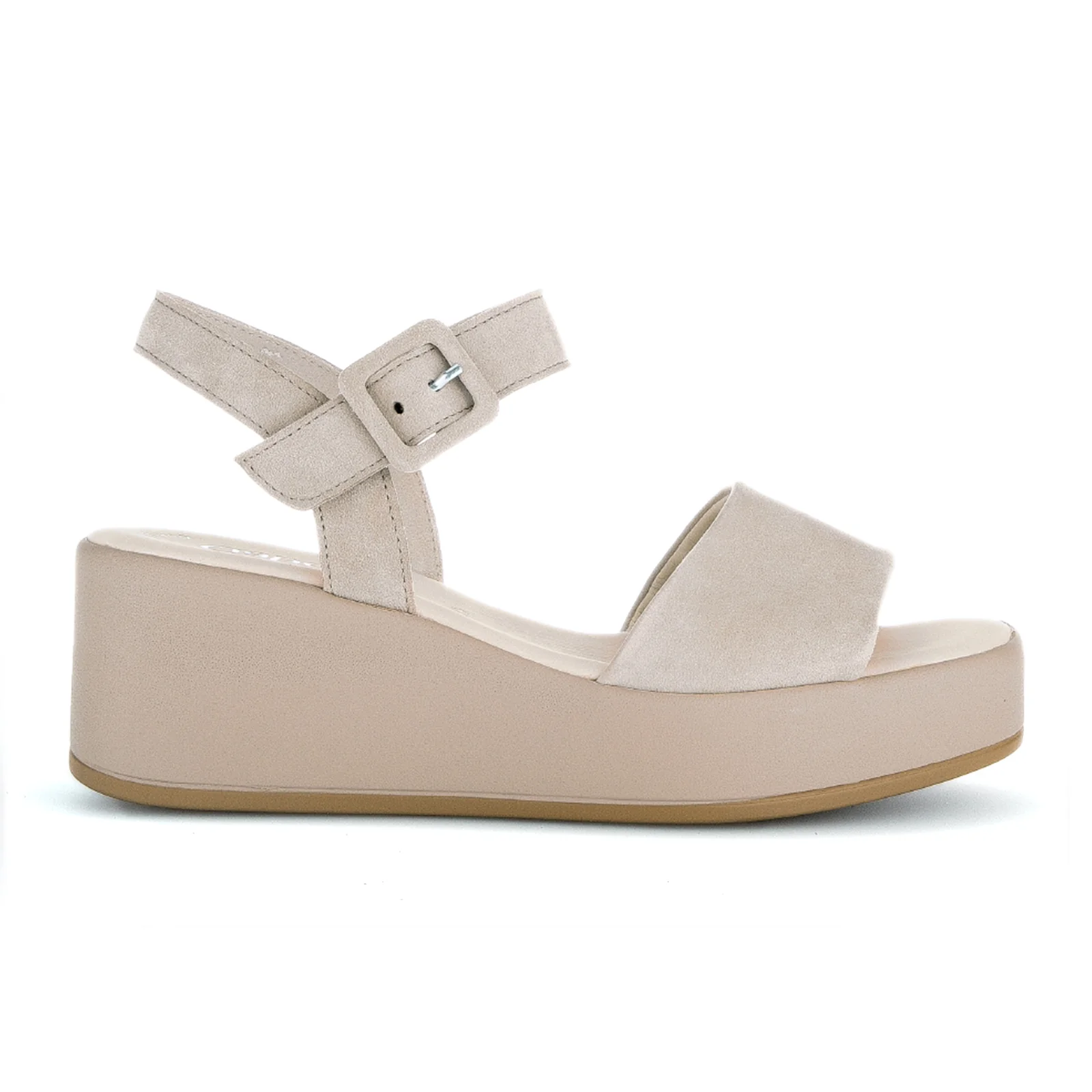 Gabor 531 Platform Wedge Sandal (Women) - Desert Suede