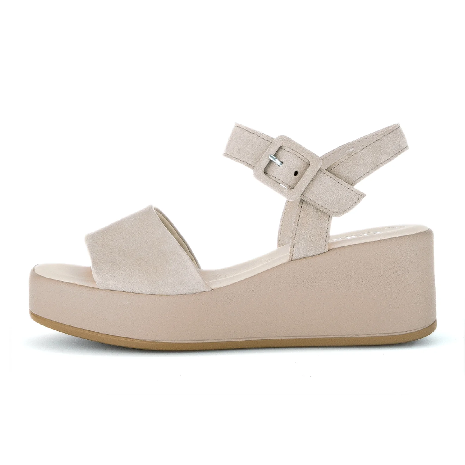 Gabor 531 Platform Wedge Sandal (Women) - Desert Suede - Image 2