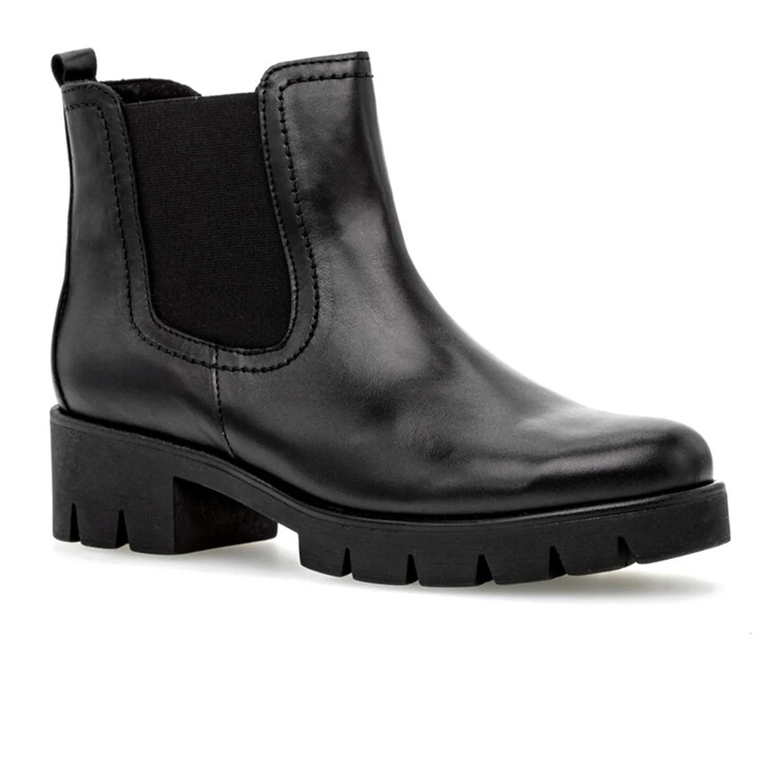 Gabor 710 Chelsea Lug Boot (Women) - Schwarz - Image 3