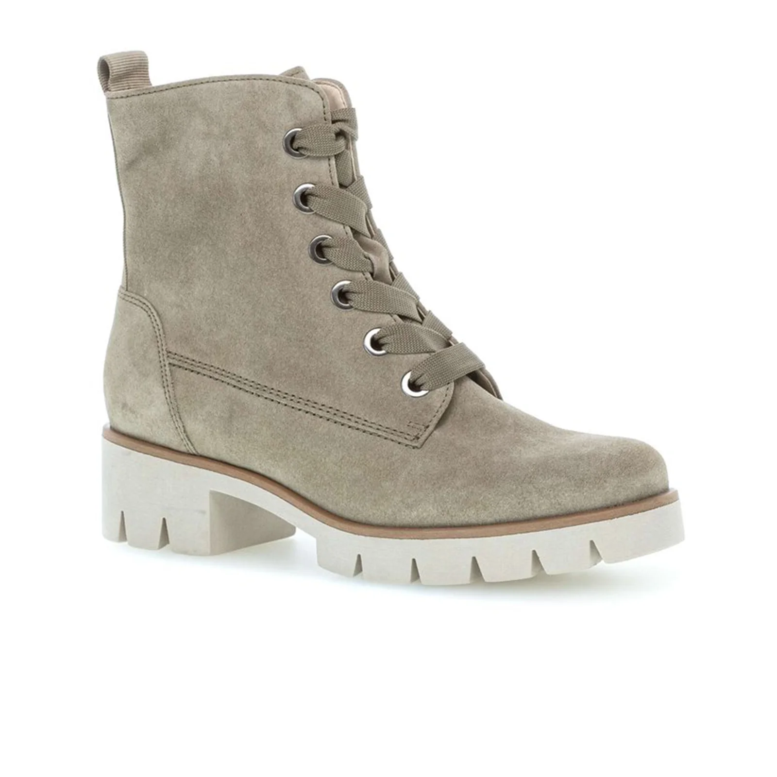 Gabor 711 Lug Sole Combat Boot (Women) - Salbei - Image 3