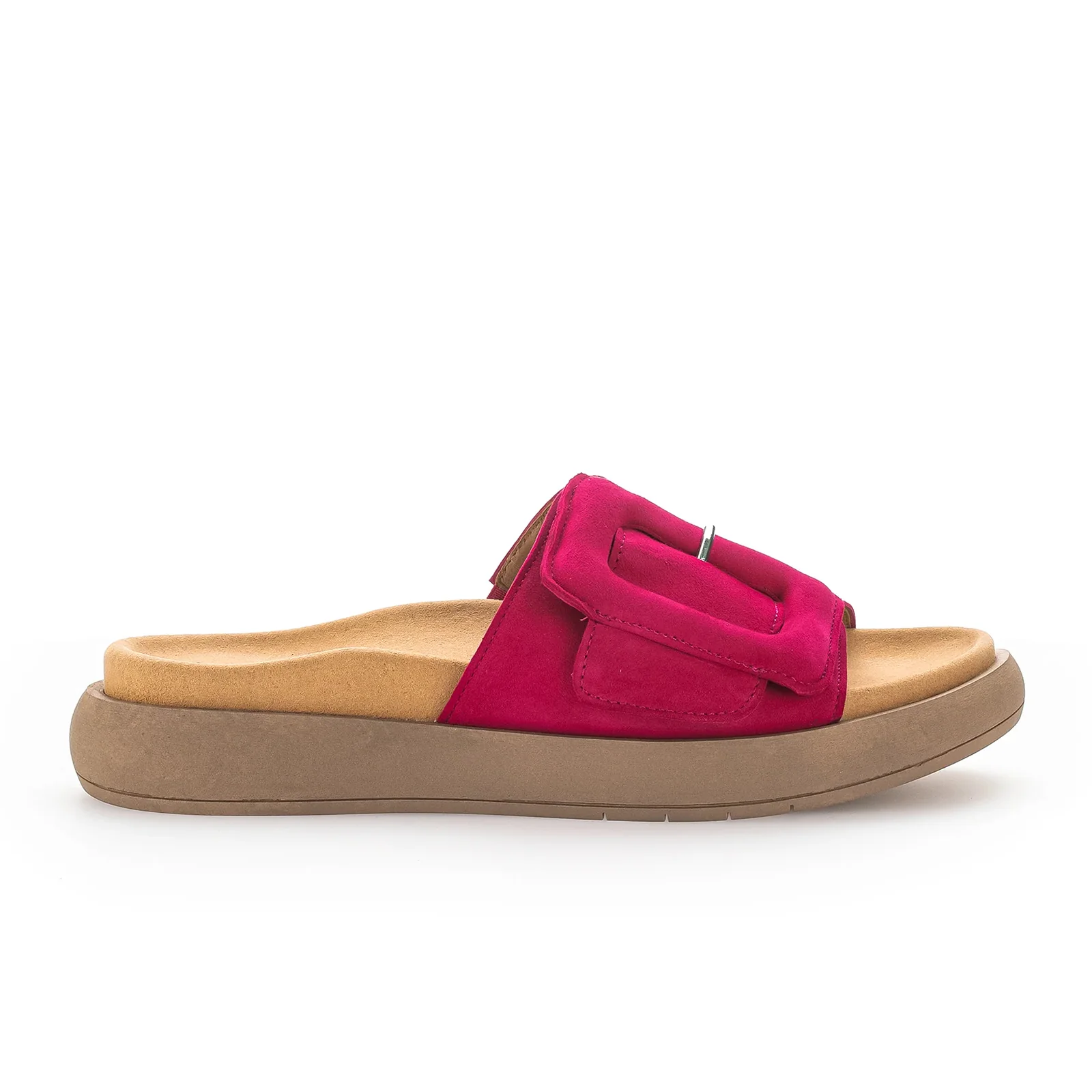 Gabor 751 Slide Sandal (Women) - Pink Samtchevreau
