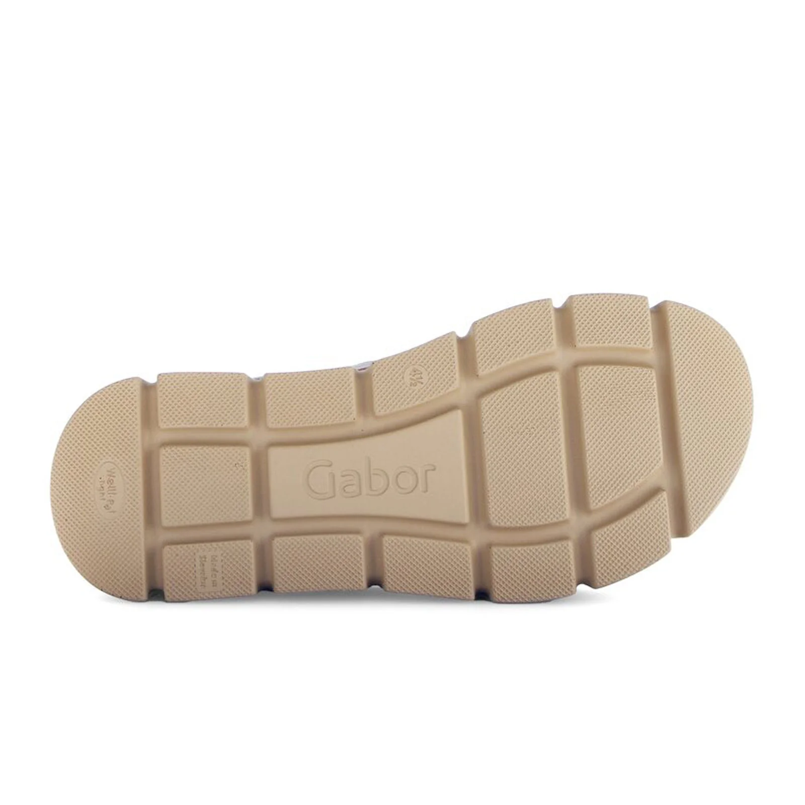 Gabor 751 Stitch Platform Backstrap Sandal (Women) - Cervo/Creme - Image 6