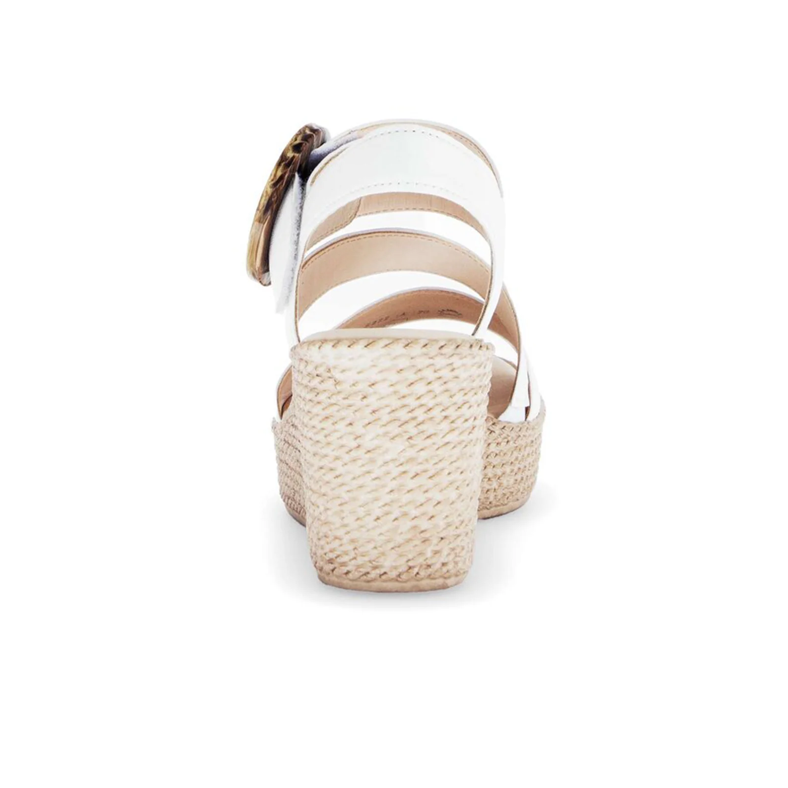Gabor 770 Braided Wedge Sandal (Women) - Nappa Nava/Latte - Image 5